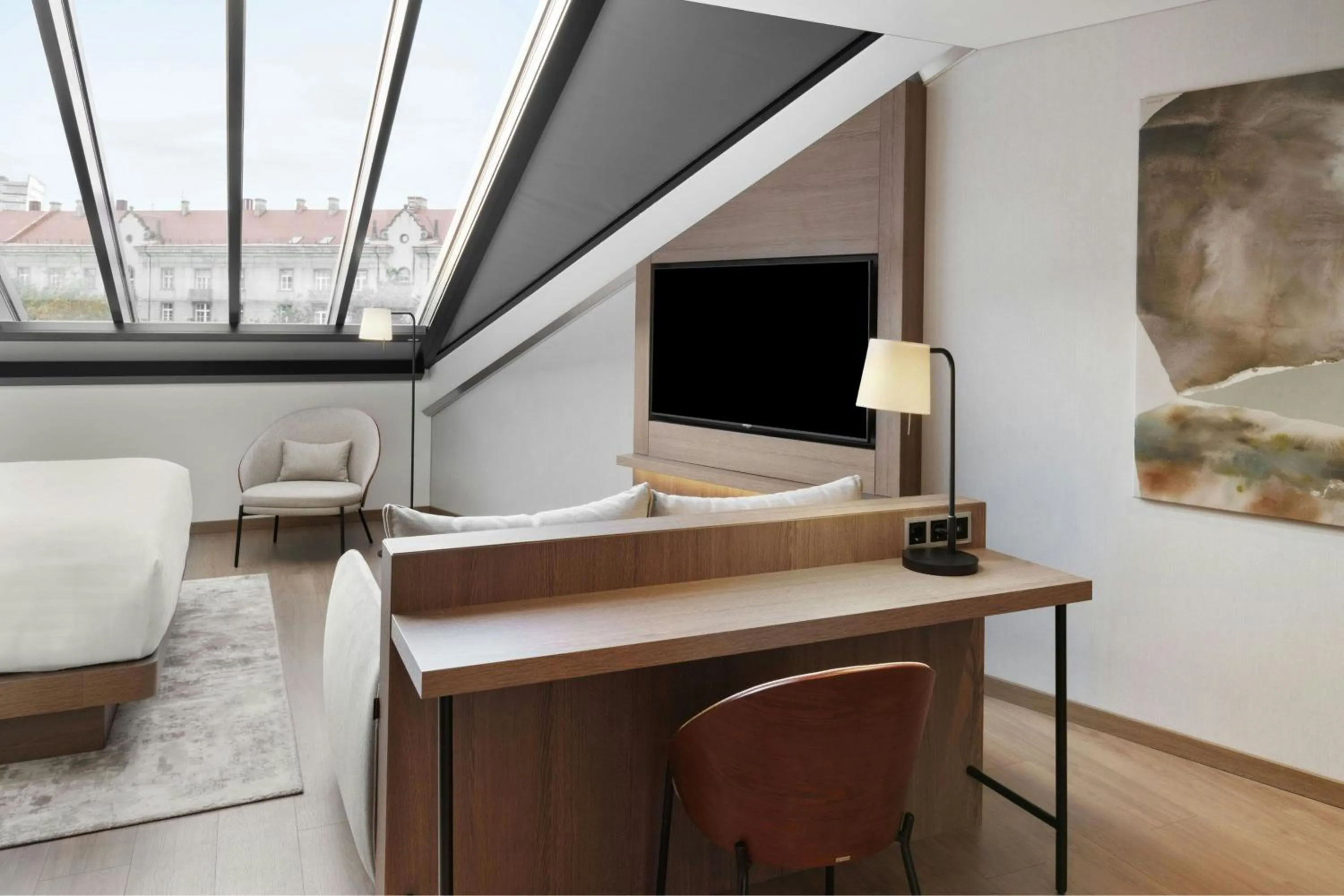 Photo of the whole room in AC Hotel by Marriott Vilnius