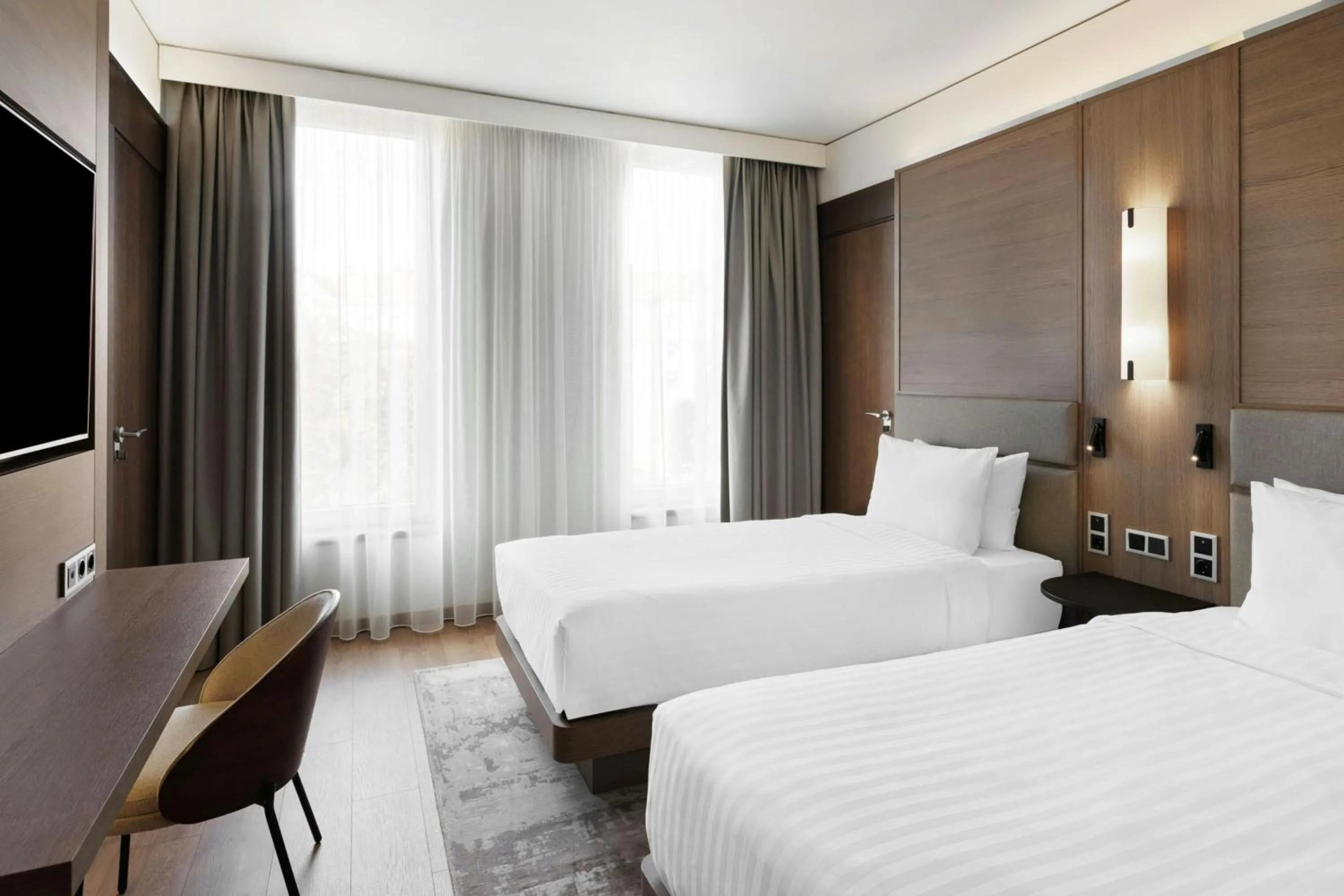 Photo of the whole room, Bed in AC Hotel by Marriott Vilnius