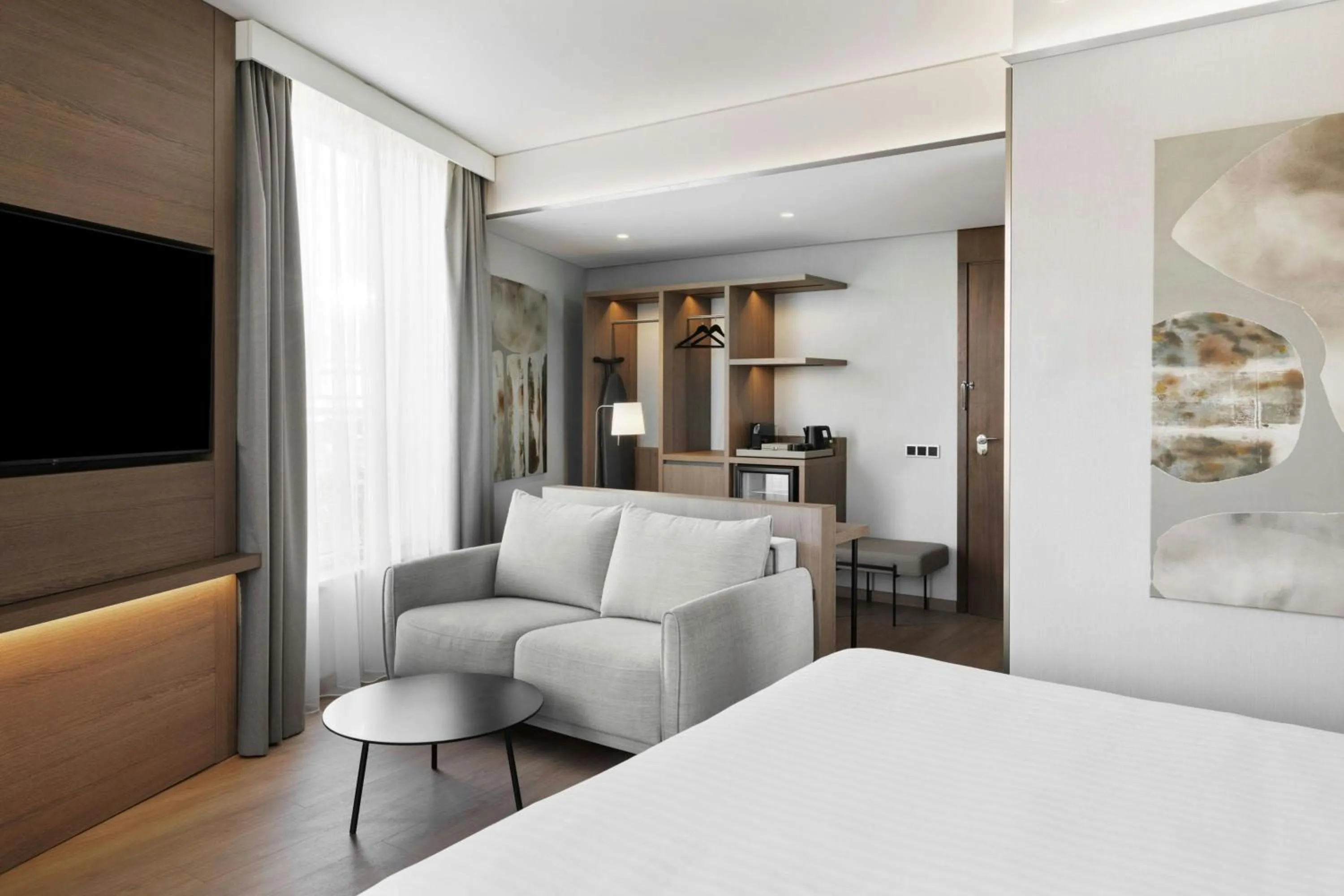 Photo of the whole room, Bed in AC Hotel by Marriott Vilnius