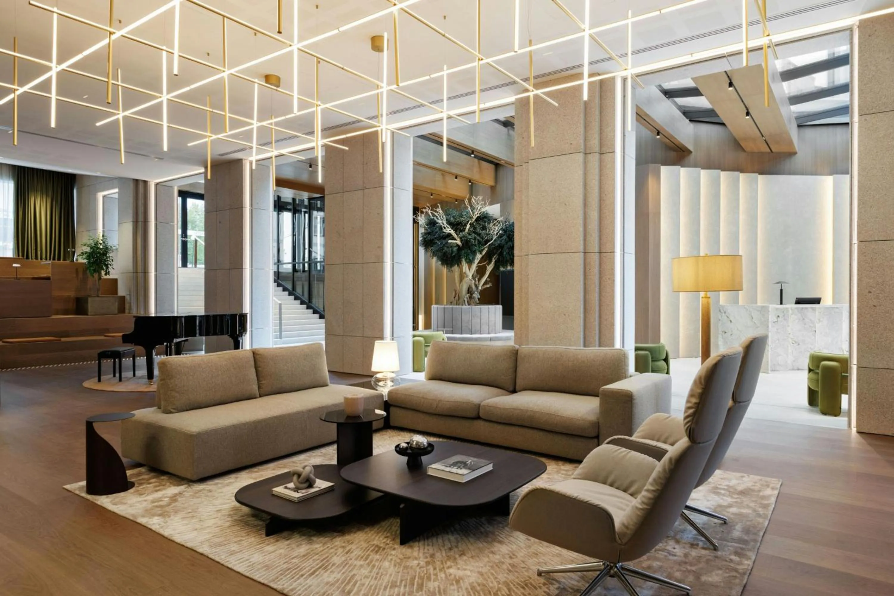 Lounge or bar in AC Hotel by Marriott Vilnius