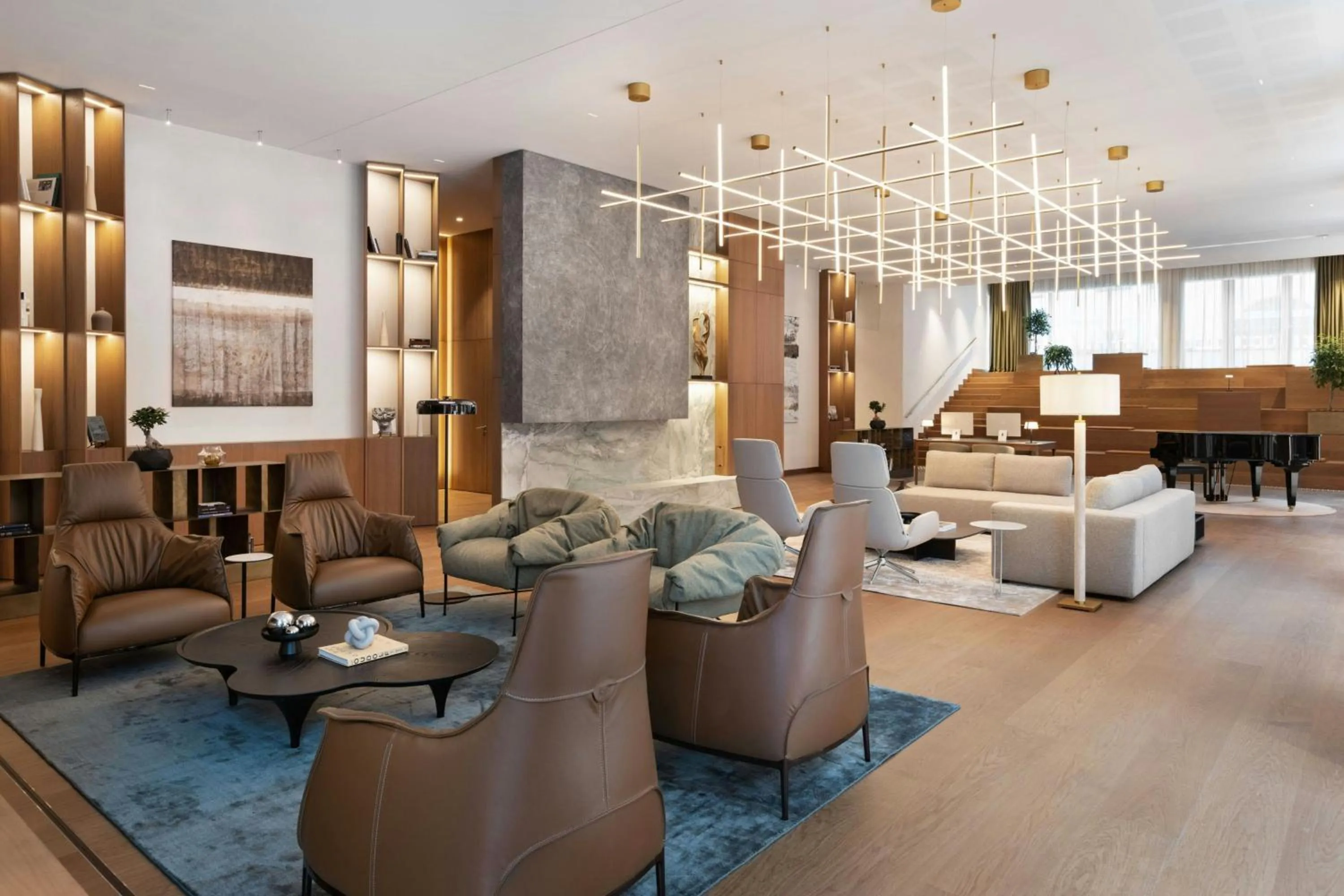 Lounge or bar in AC Hotel by Marriott Vilnius