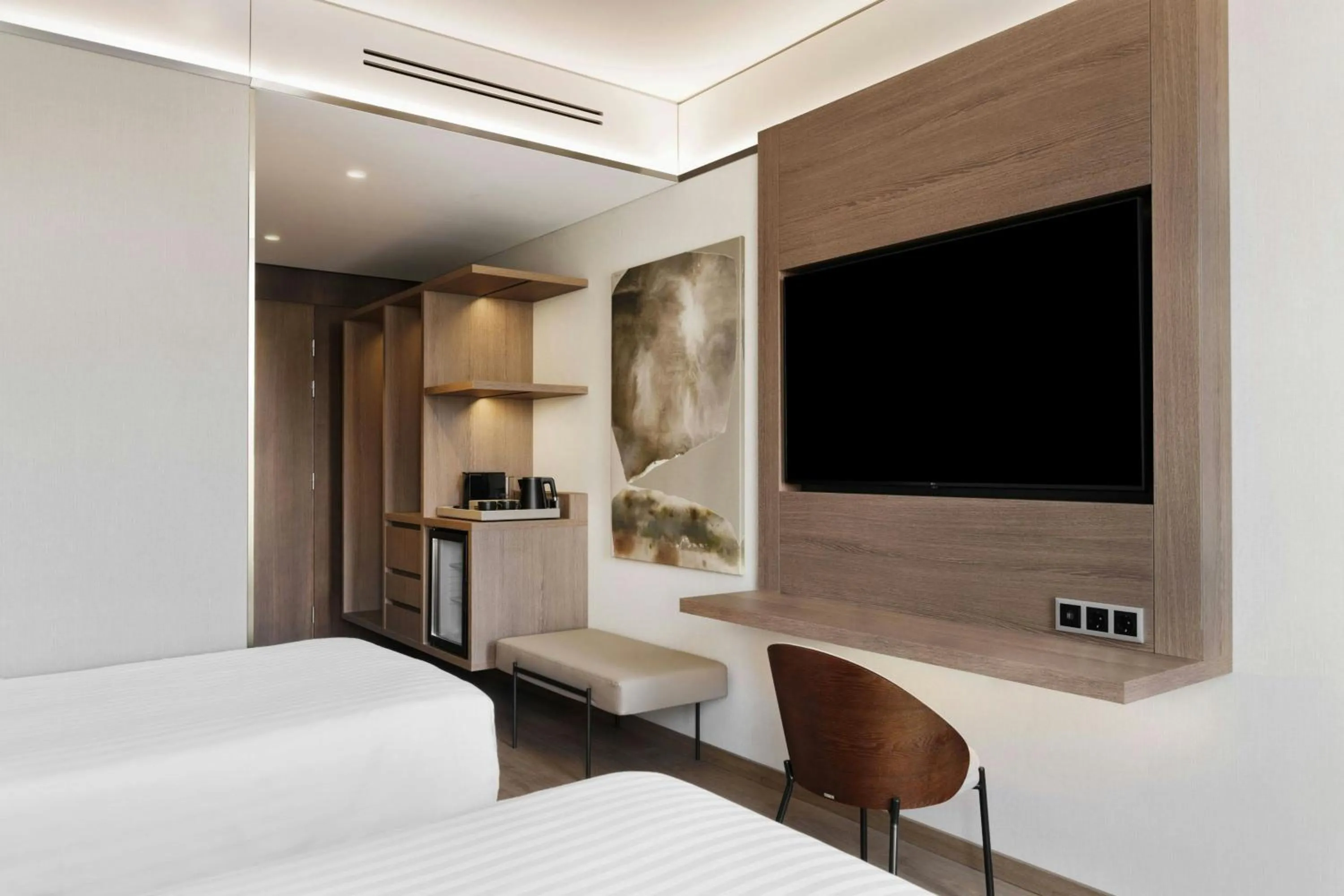 Photo of the whole room, Bed in AC Hotel by Marriott Vilnius