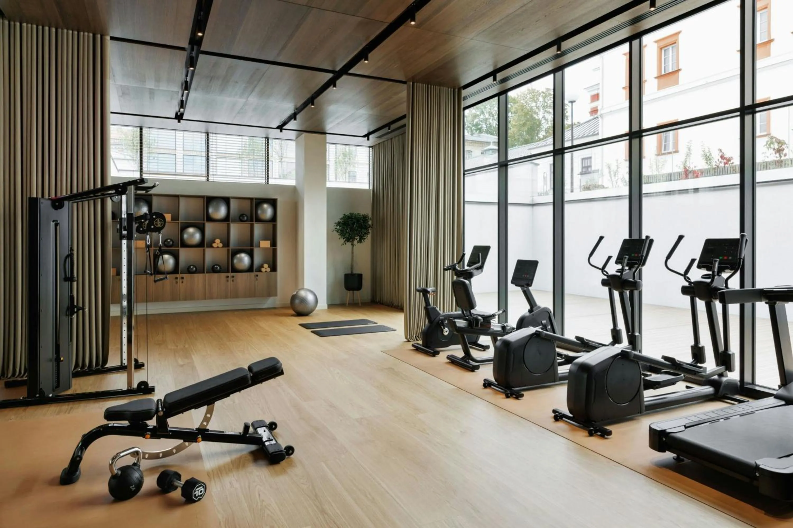 Fitness centre/facilities in AC Hotel by Marriott Vilnius