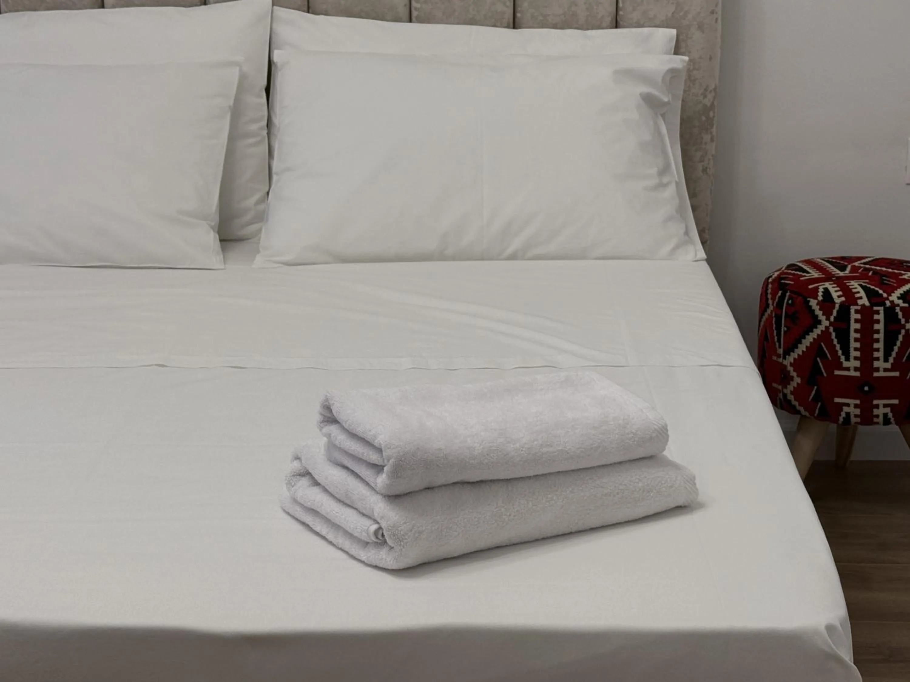 Bed in Museum Boutique Hotel Tirana