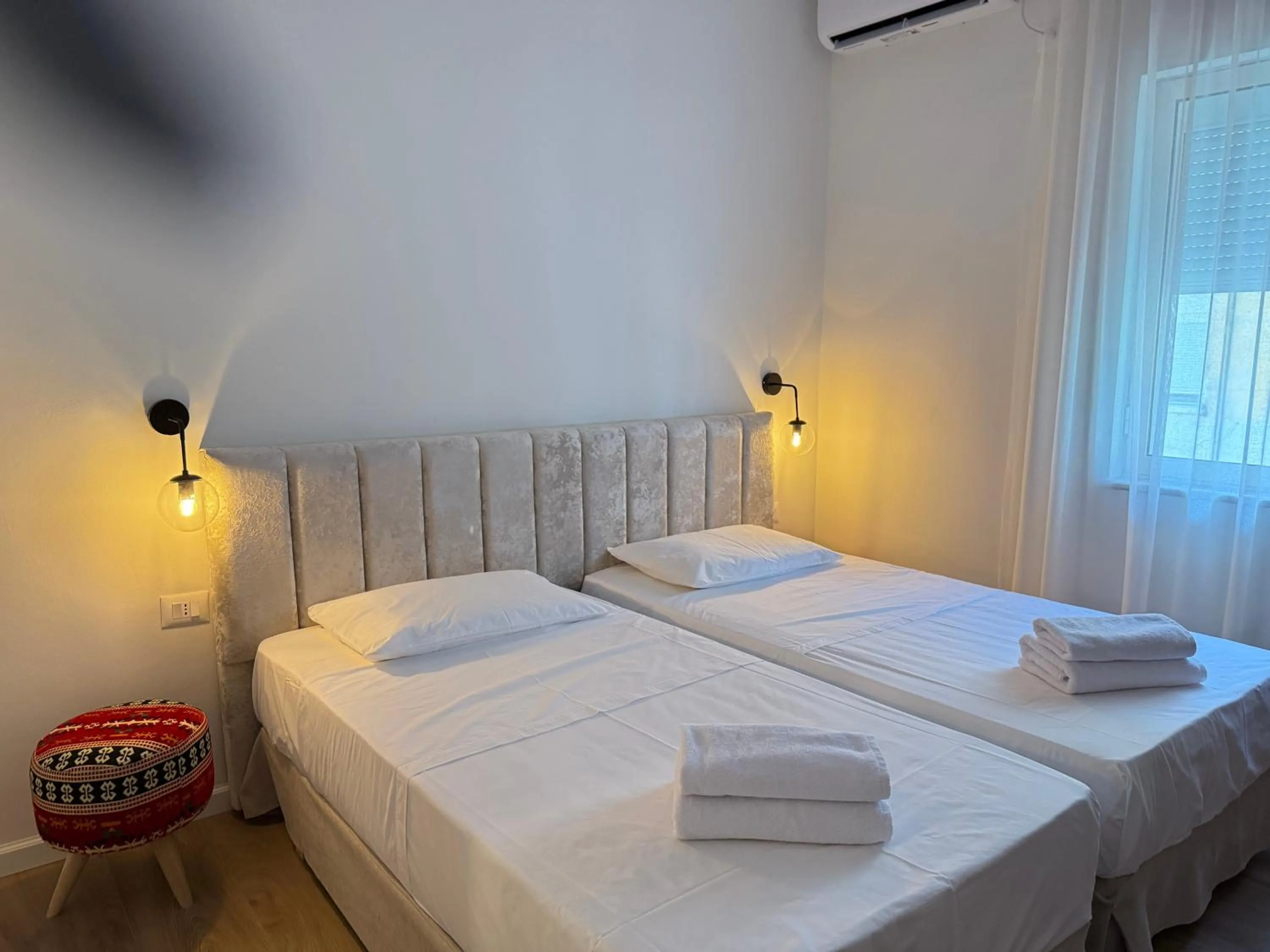 Bed in Museum Boutique Hotel Tirana