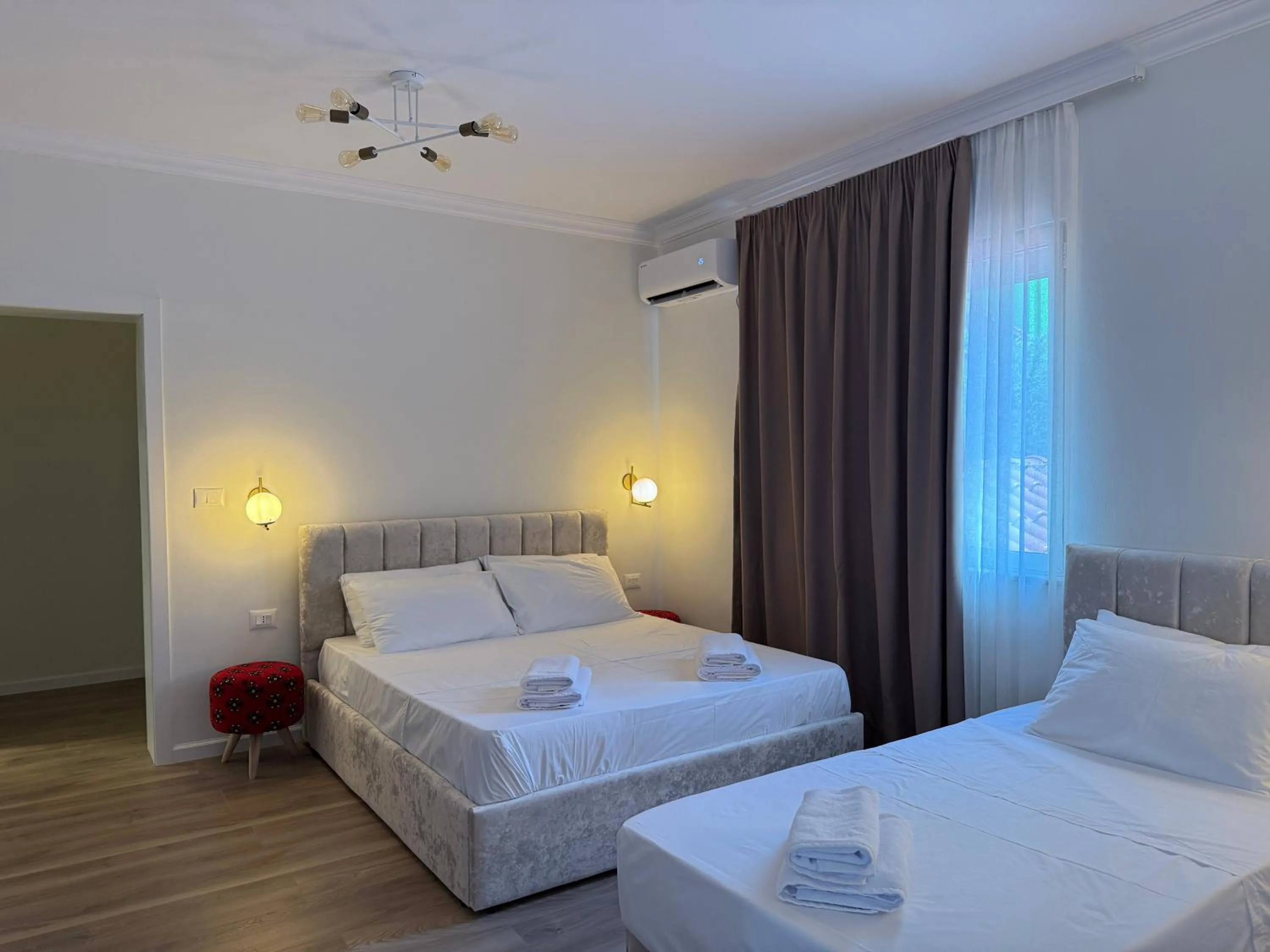 Bed in Museum Boutique Hotel Tirana