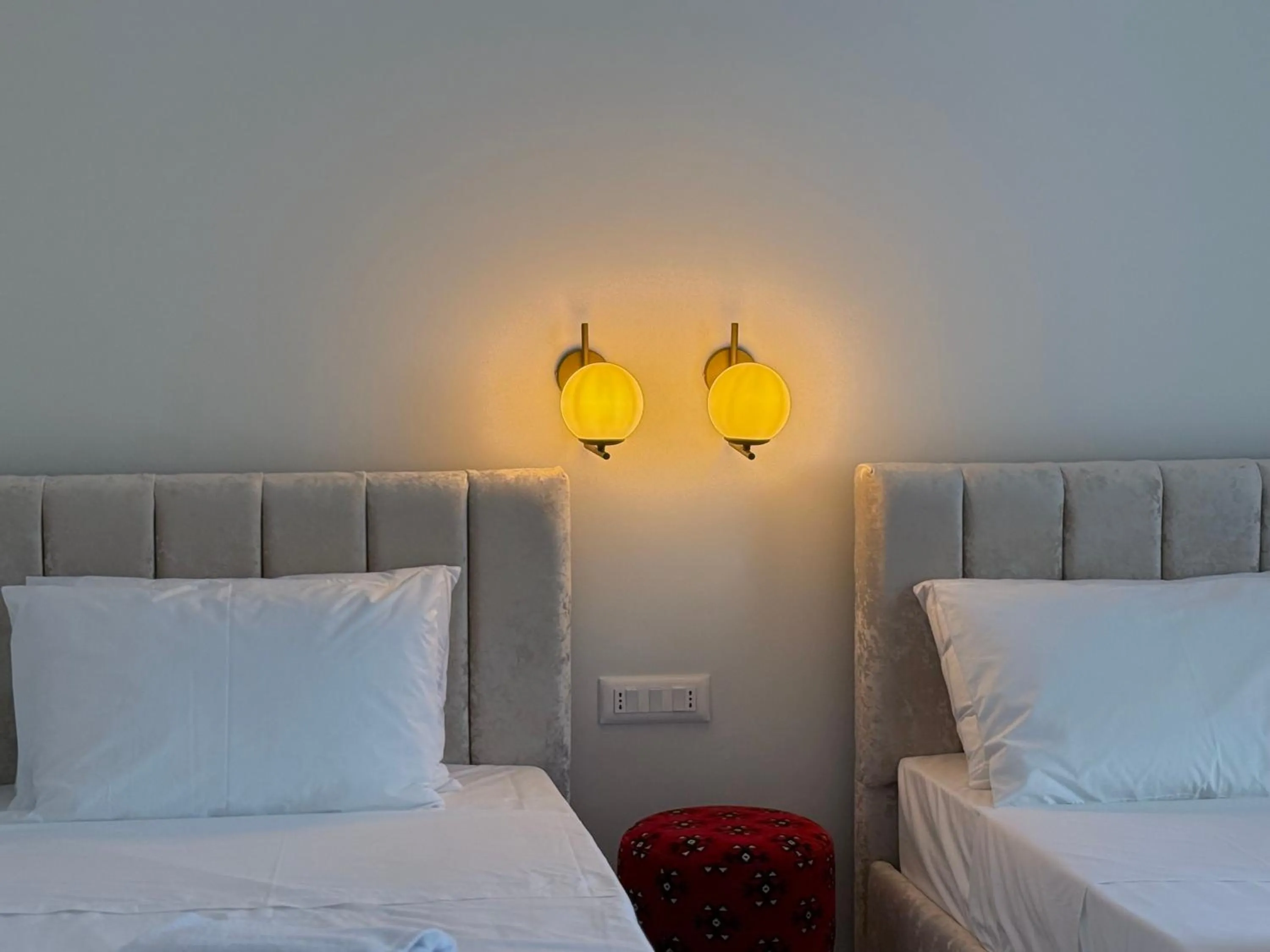 Bed in Museum Boutique Hotel Tirana