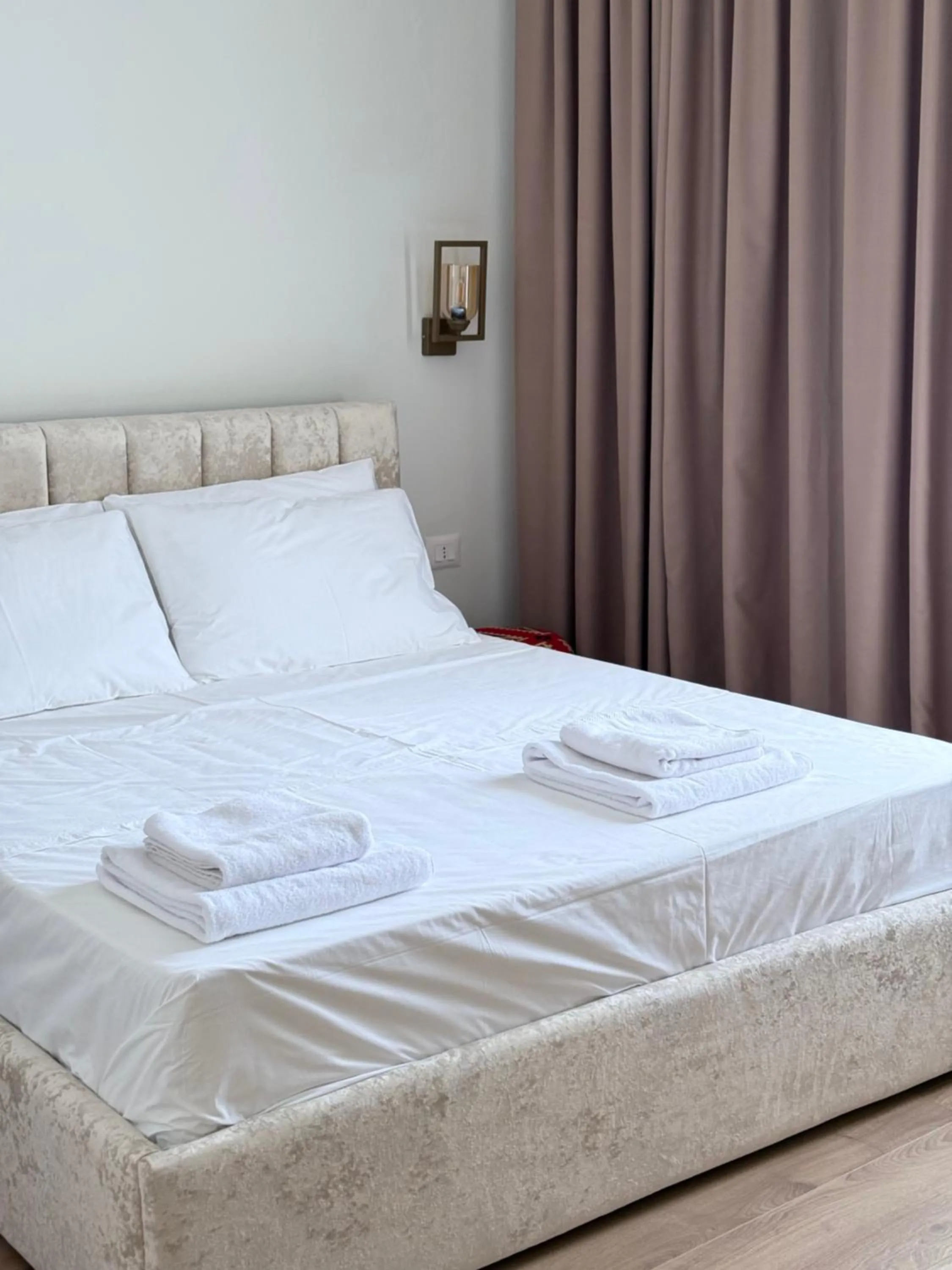 Bed in Museum Boutique Hotel Tirana