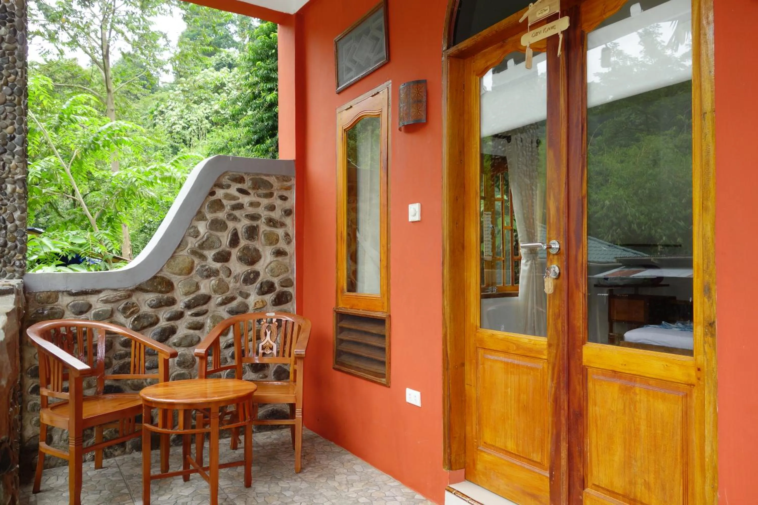 Balcony/Terrace in Hotel Orangutan