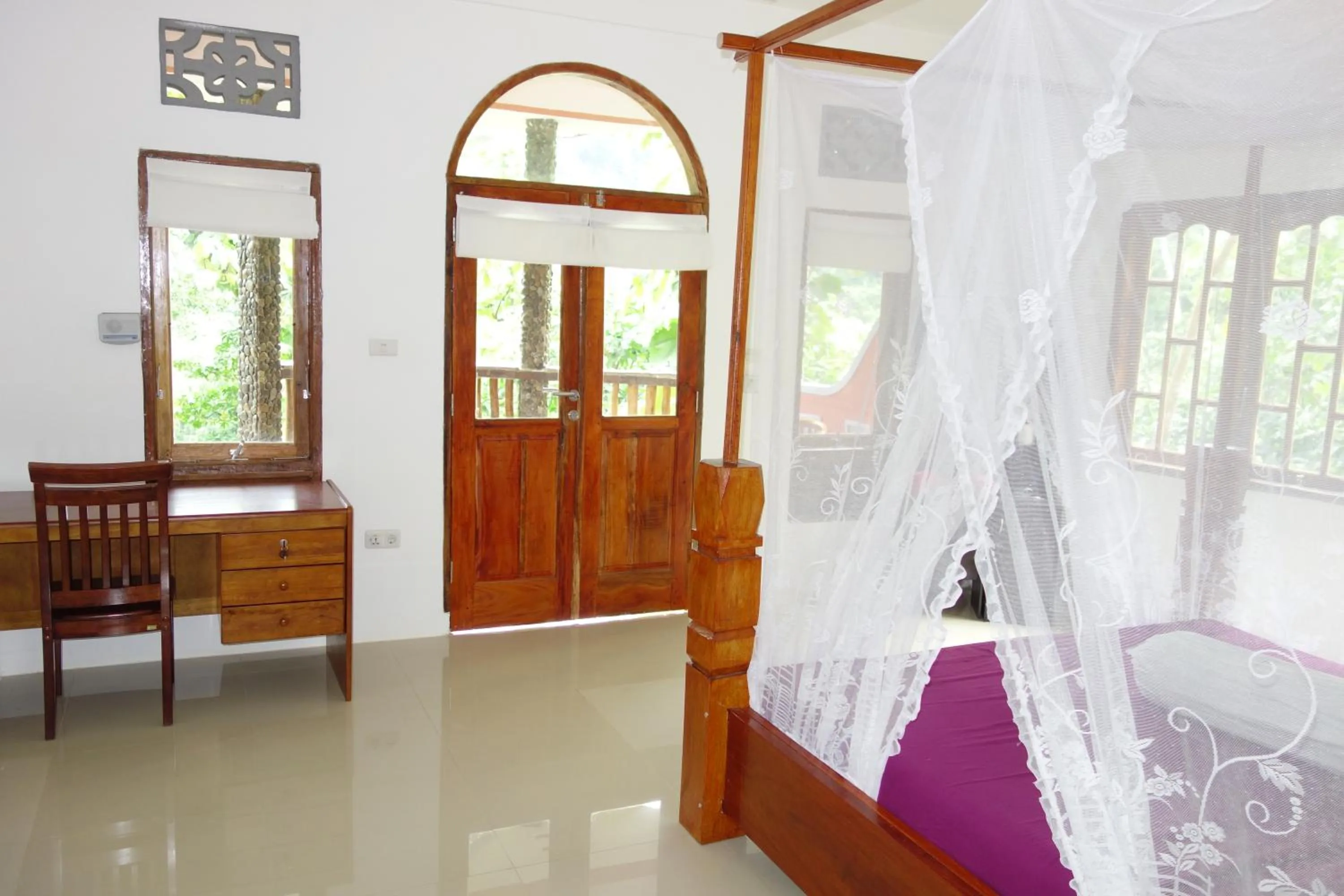 Bedroom, Bed in Hotel Orangutan