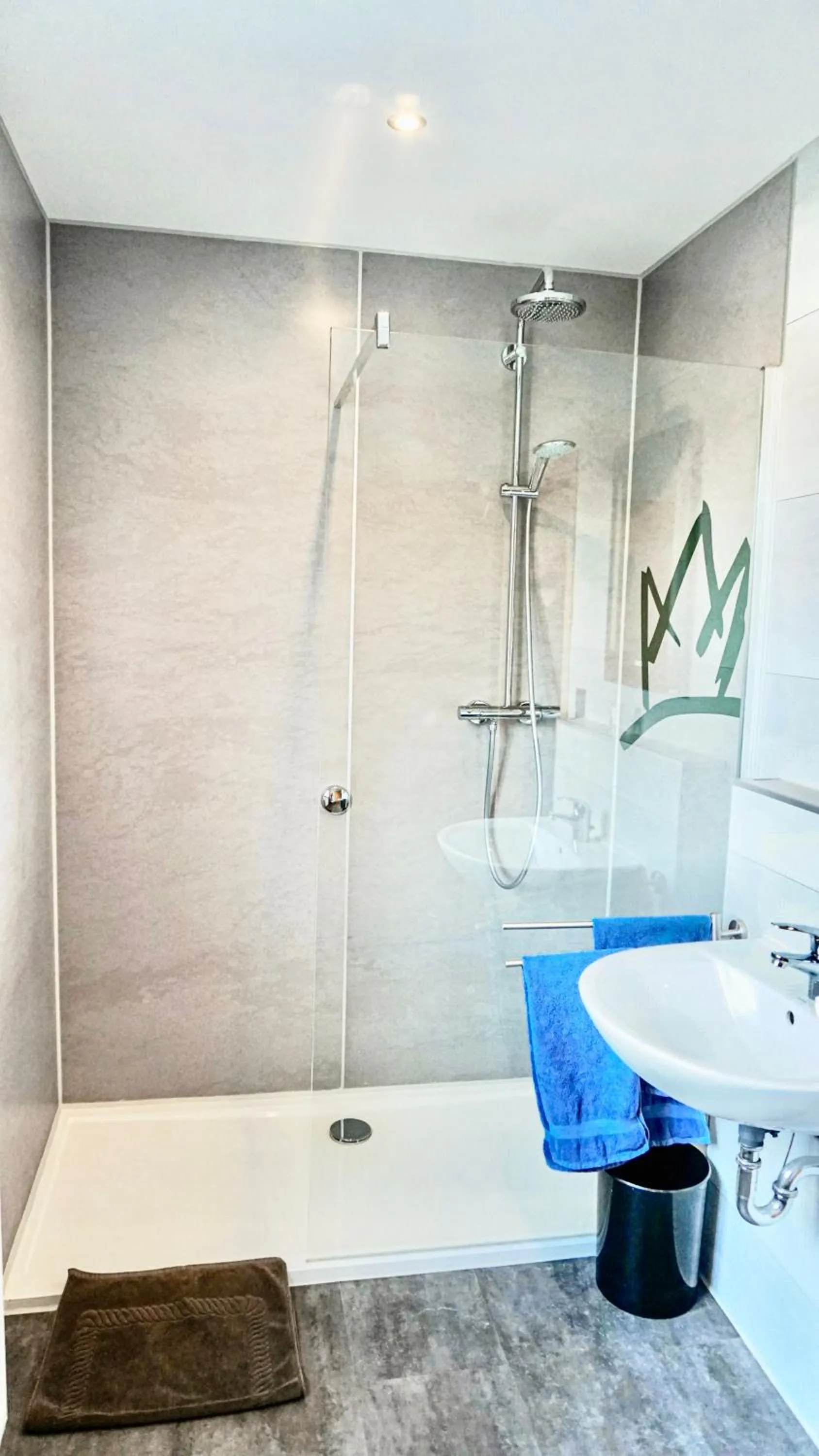 Bathroom in Landgasthof Krone