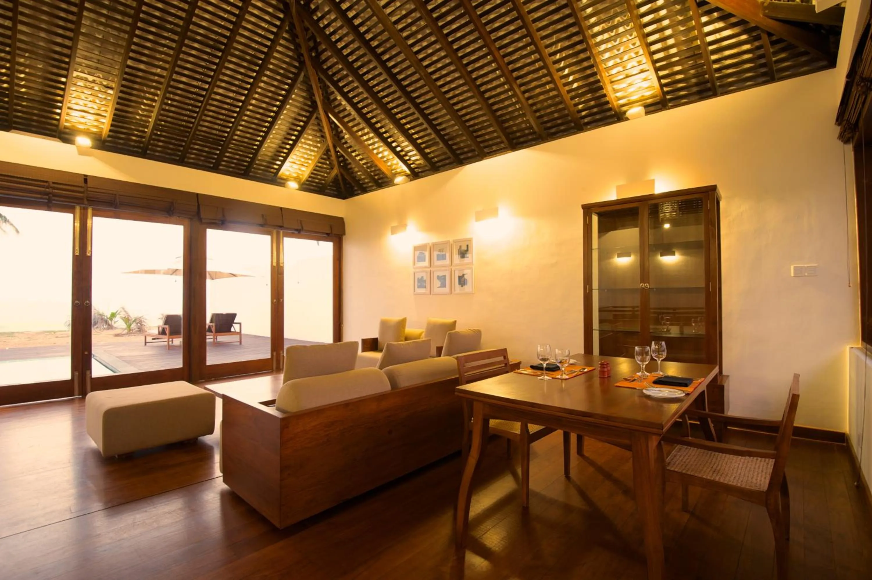 Patio in Jetwing Thalahena Villa