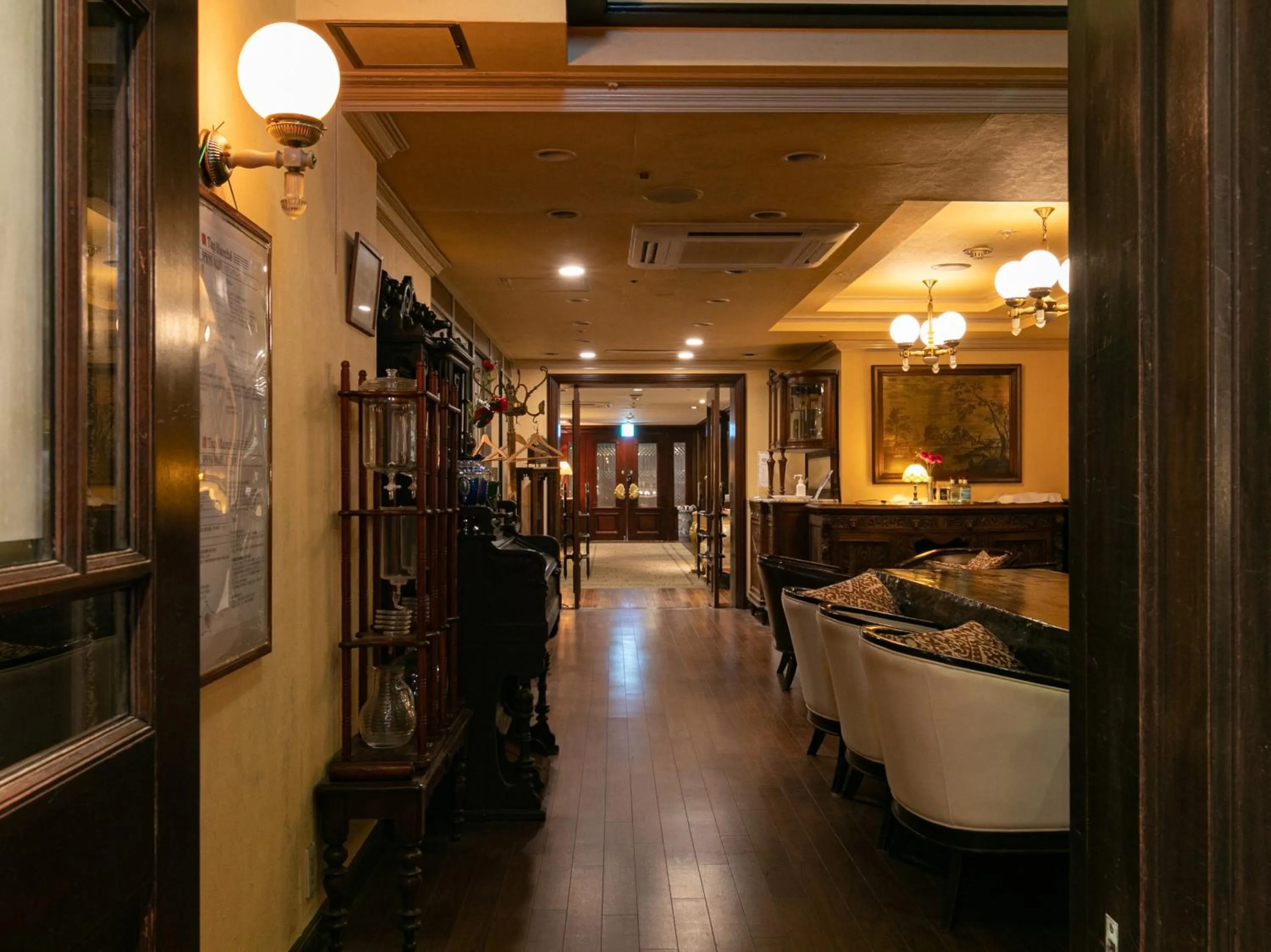 Seating area in Victoria Inn Nagasaki