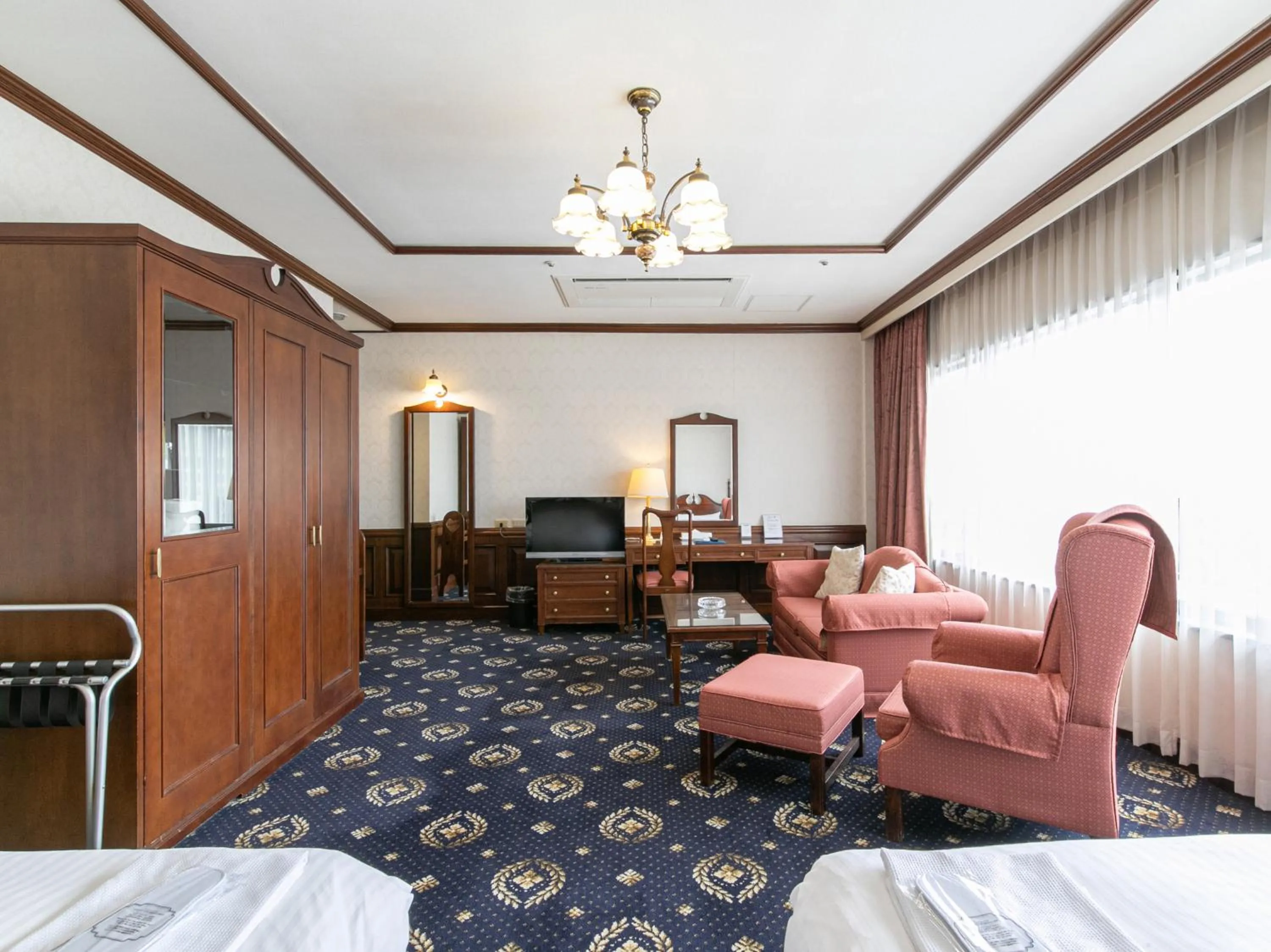 Bed in Victoria Inn Nagasaki