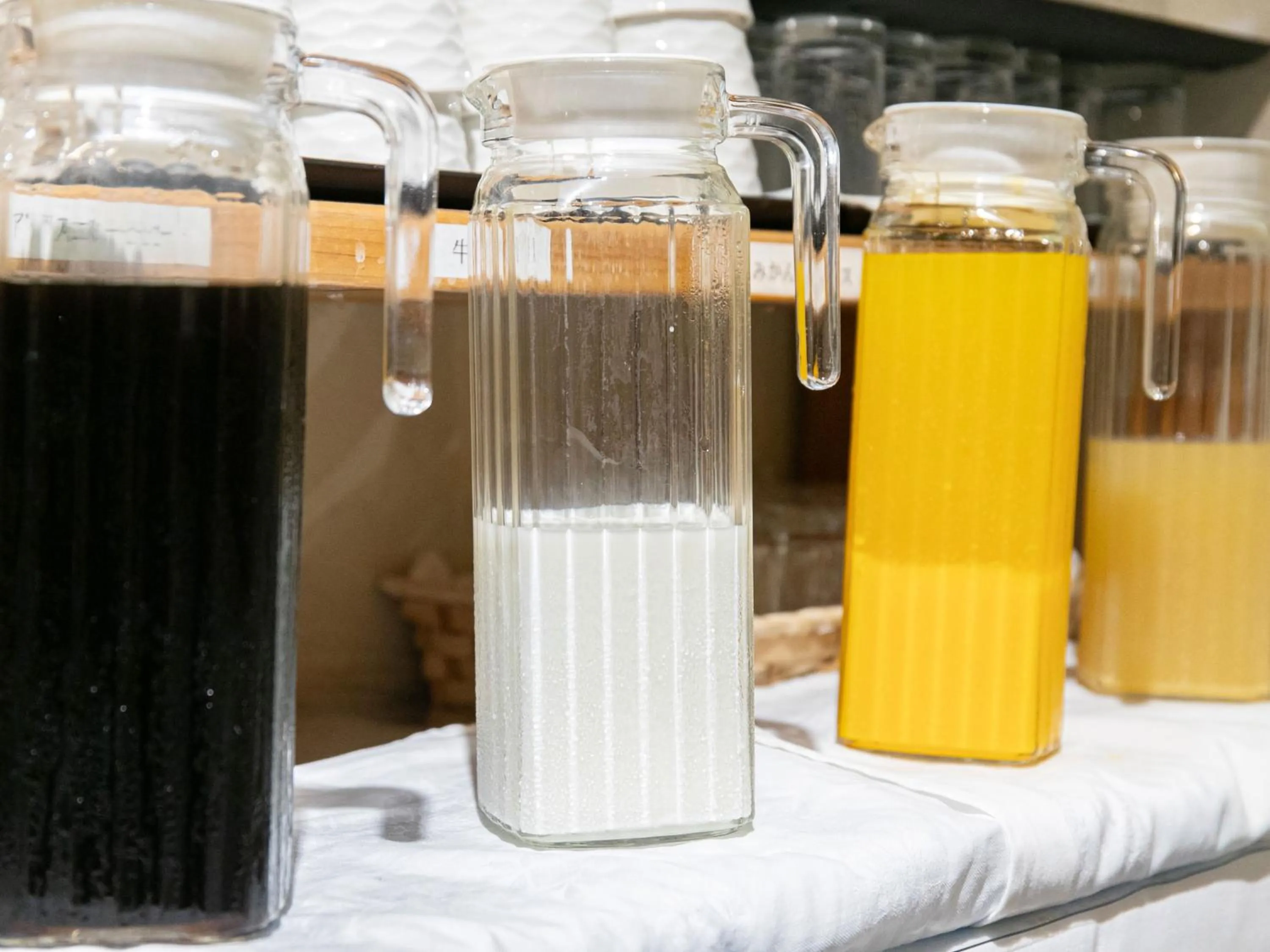 Food and drinks in Victoria Inn Nagasaki