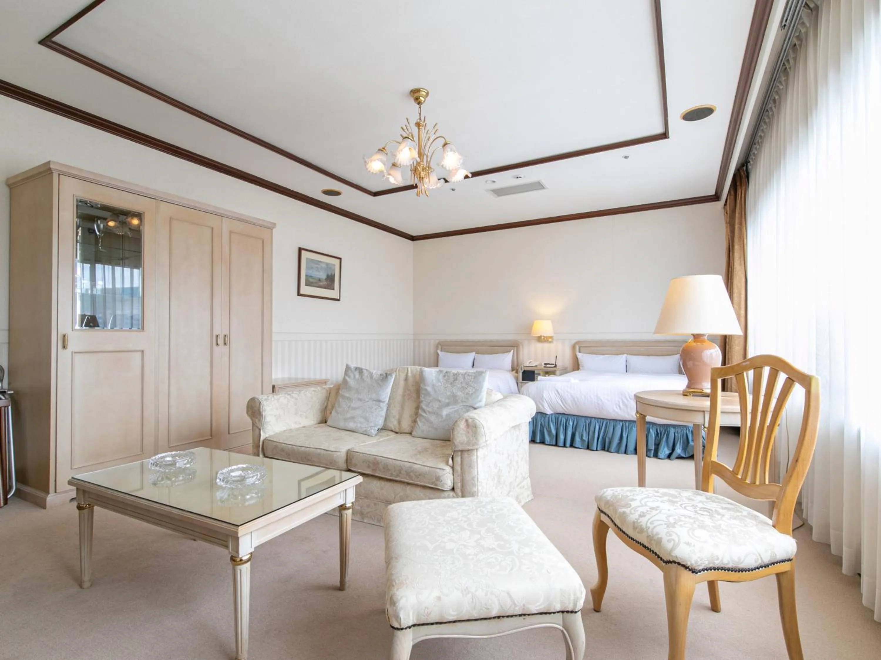 Bed in Victoria Inn Nagasaki