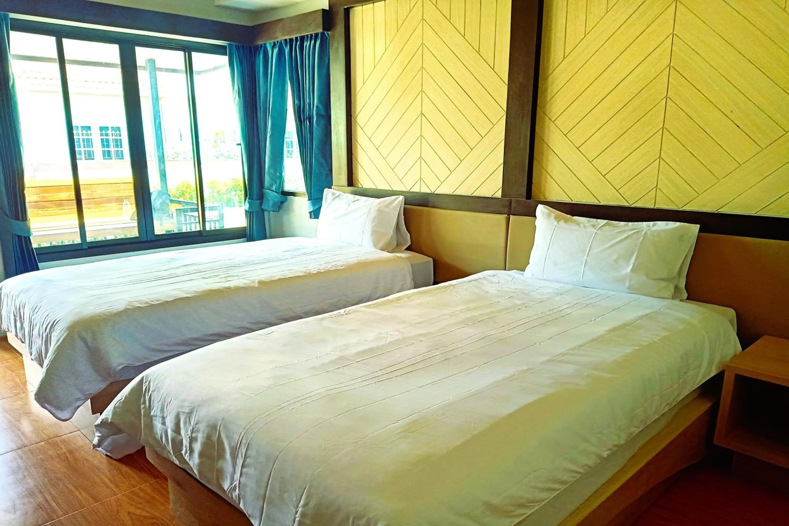 Bedroom, Bed in Resort Thalang