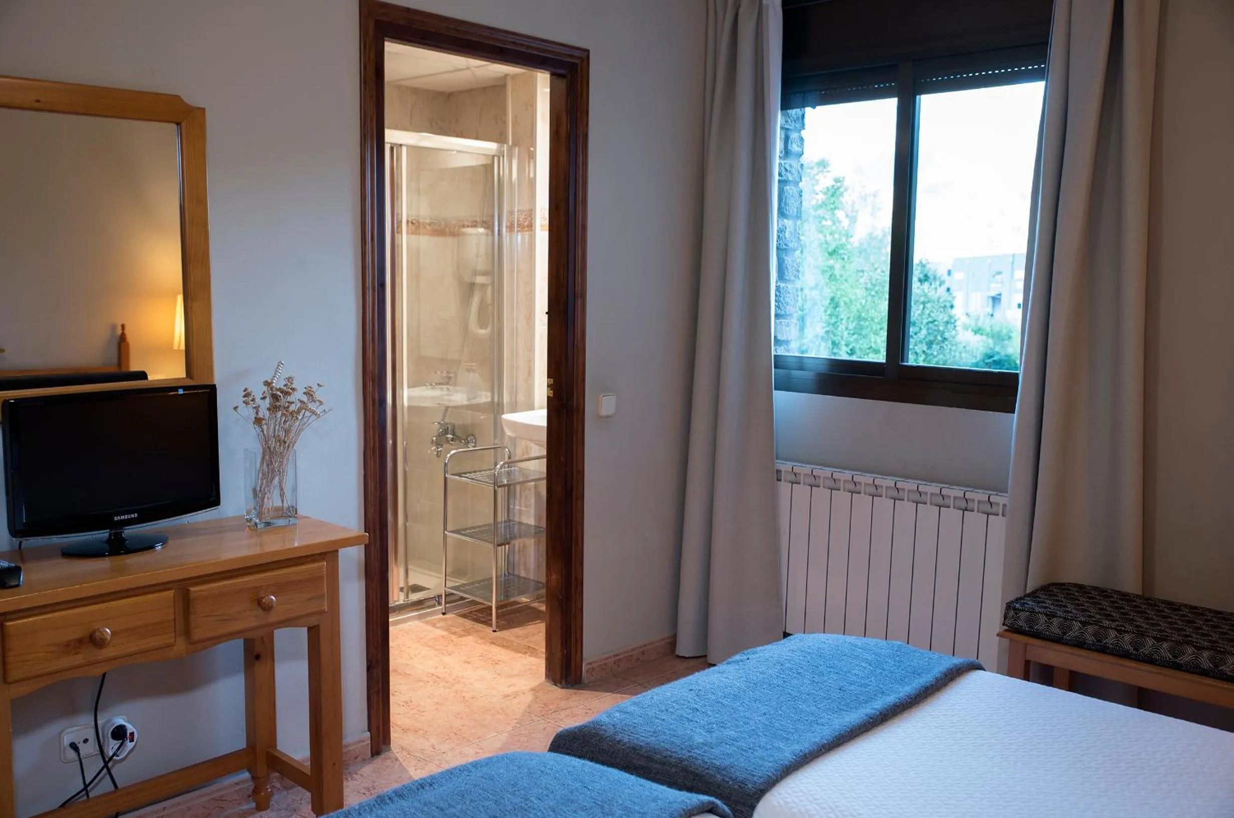 Bed in Hotel Florido