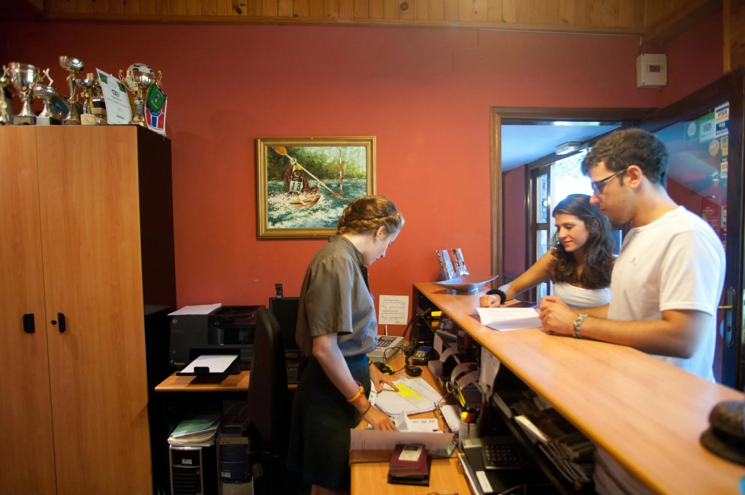 Lobby or reception in Hotel Florido