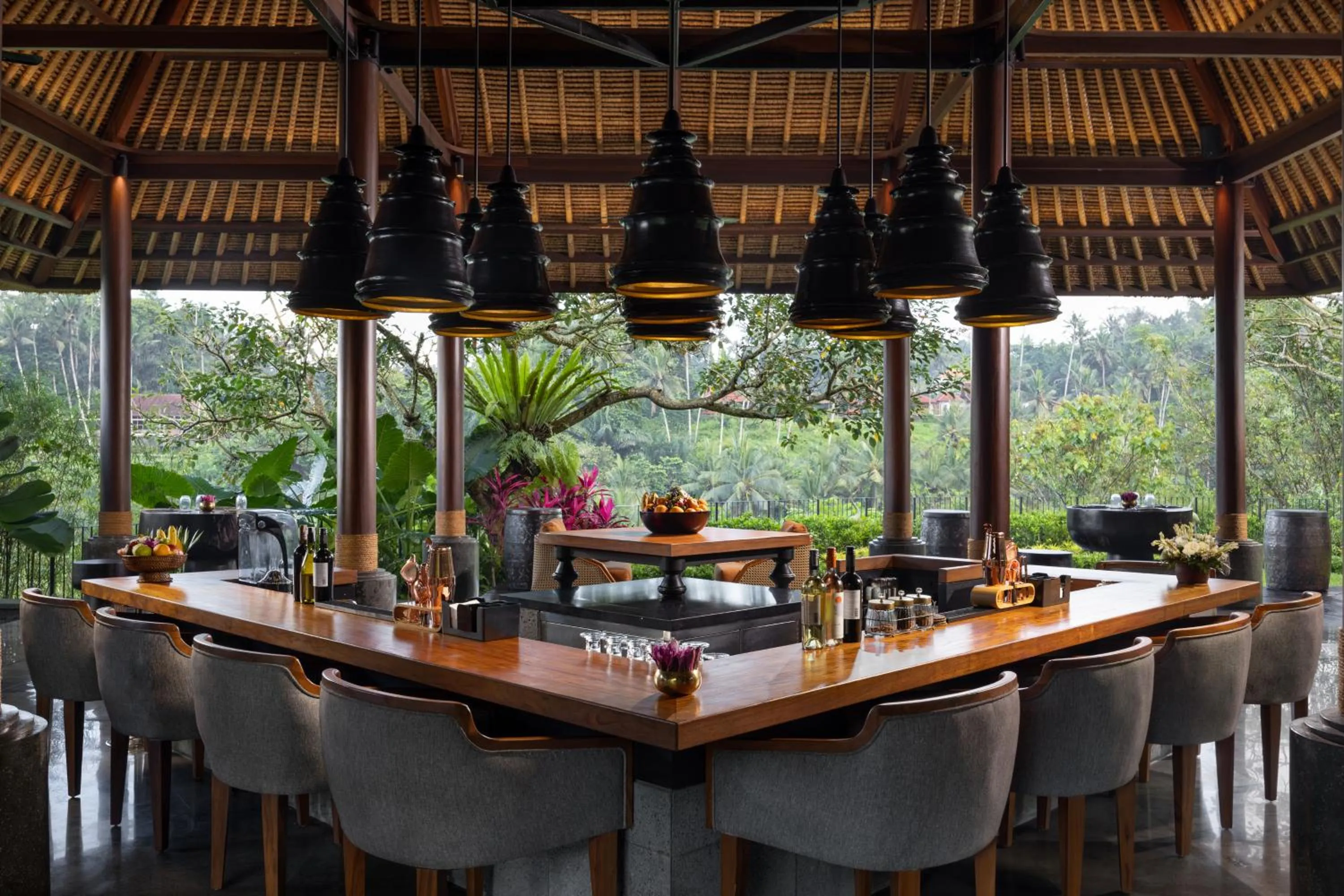 Lounge or bar in Impiana Private Villas Ubud