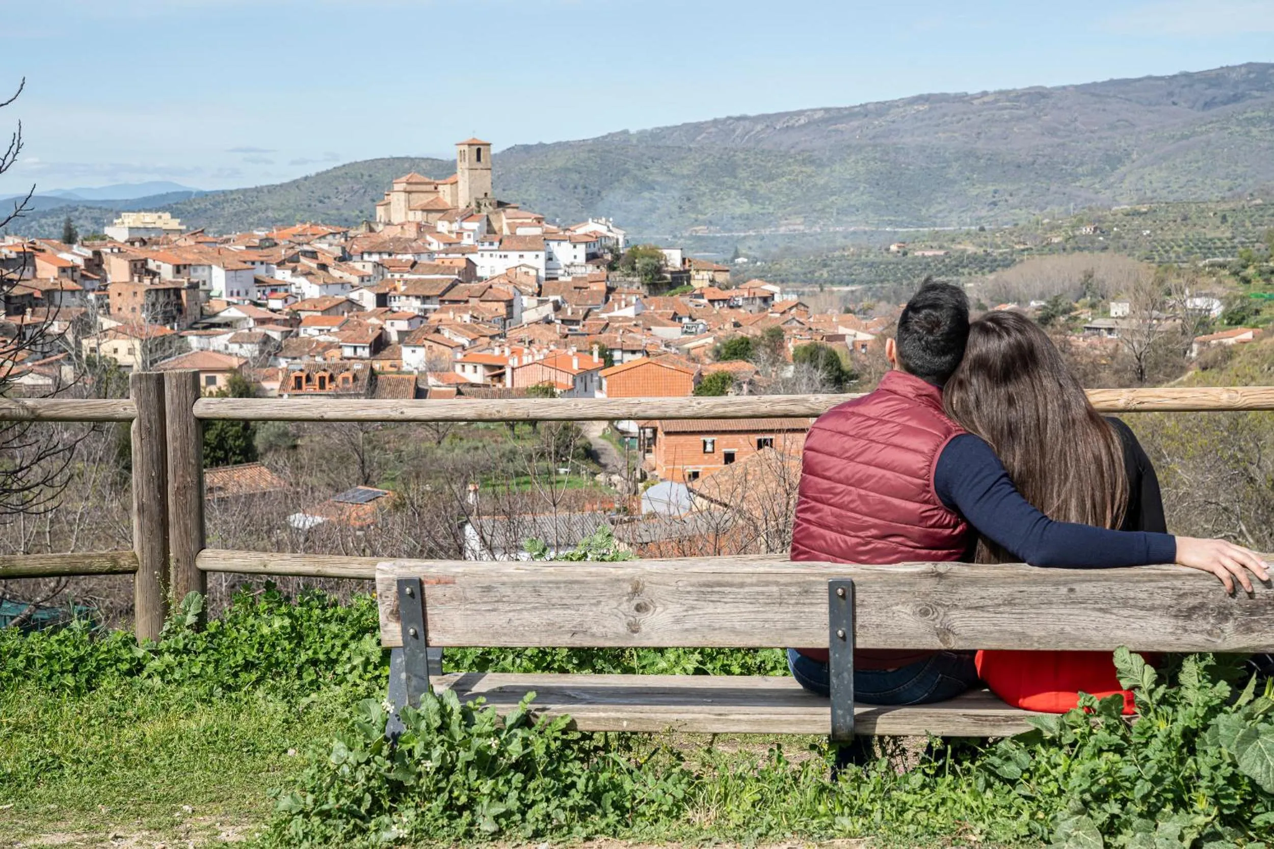 City view in Hotel Valle del Ambroz