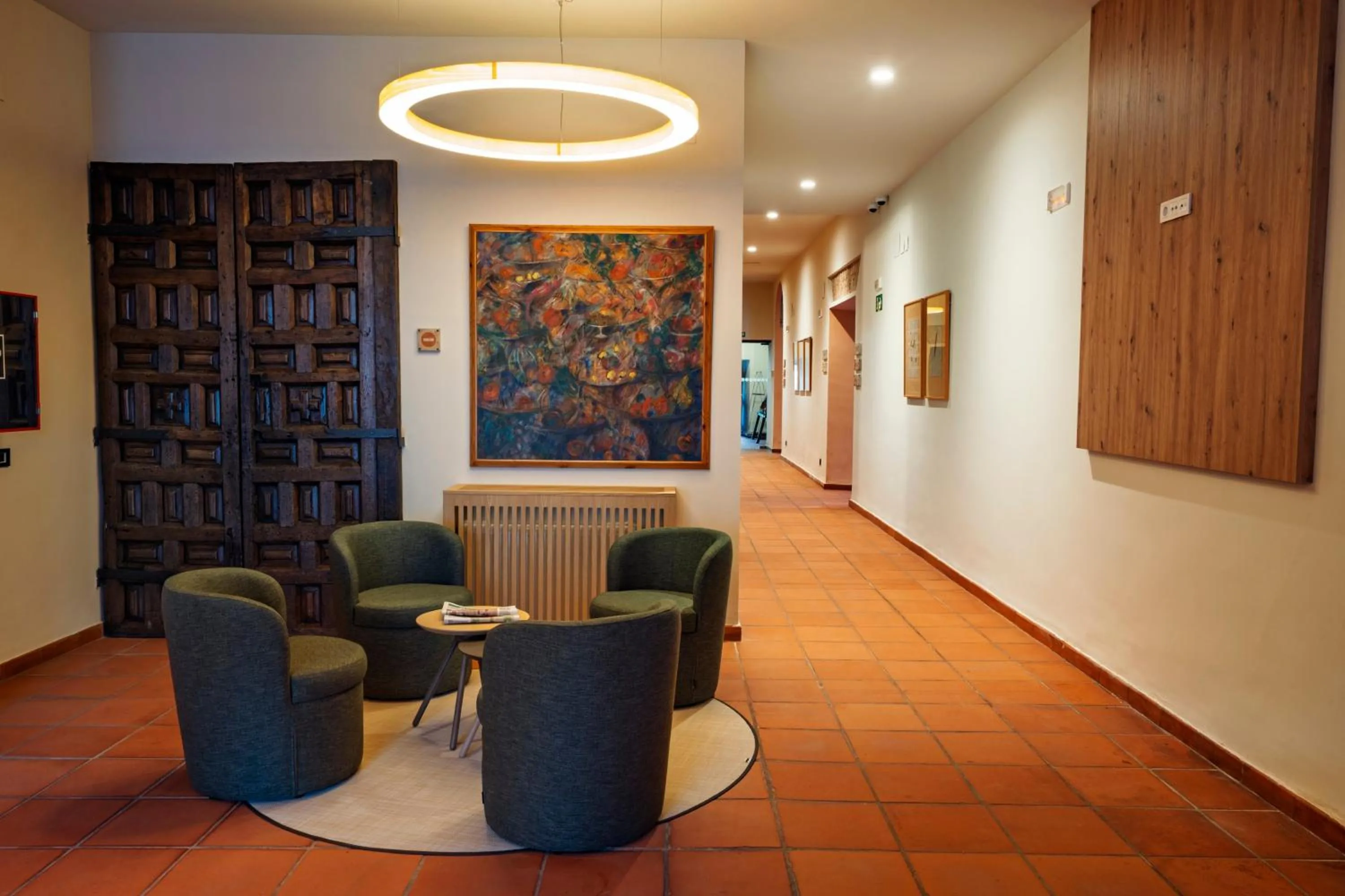 Living room in Hotel Valle del Ambroz