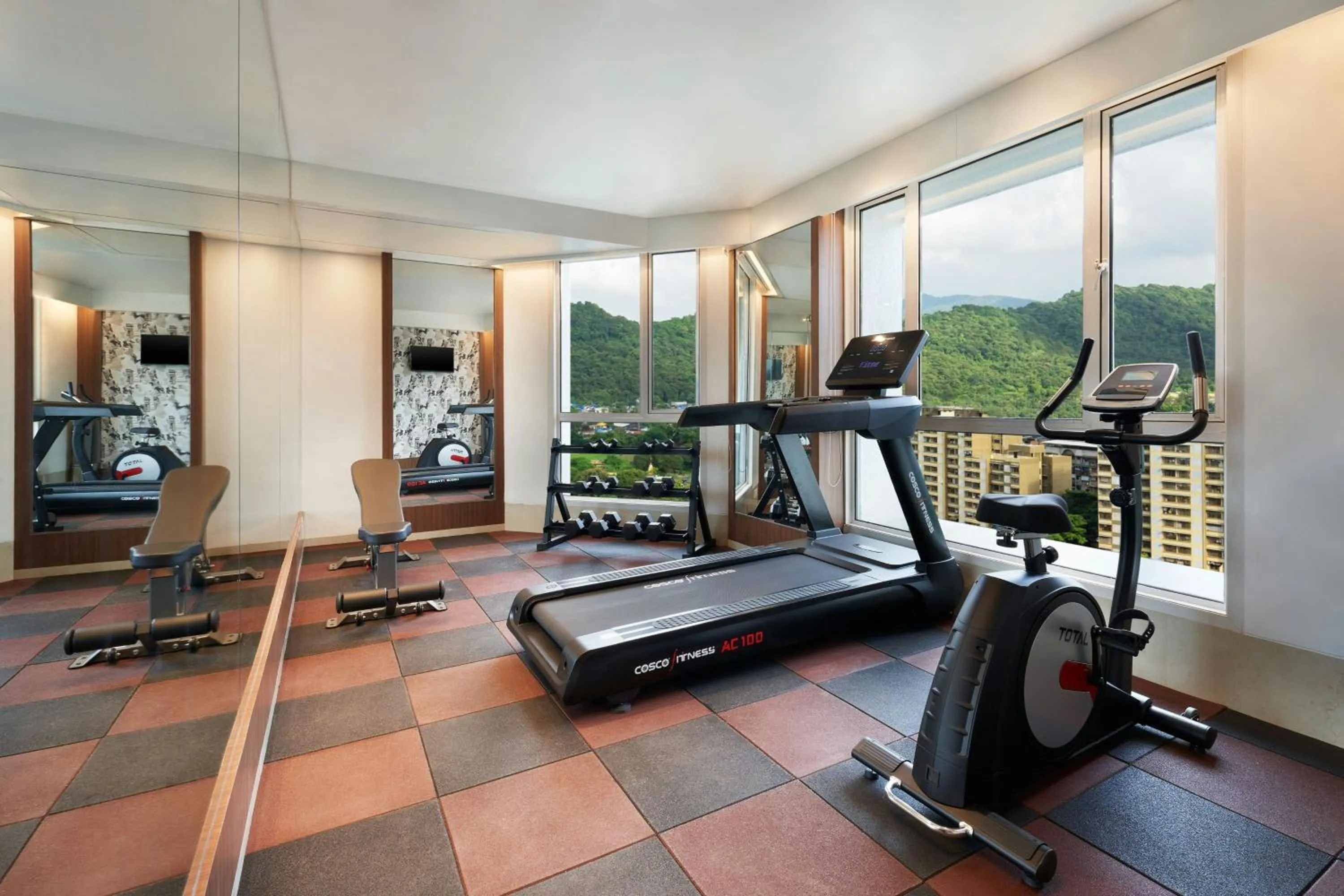 Fitness centre/facilities in The Fern Residency Mumbai, Mira Road, Series by Marriott