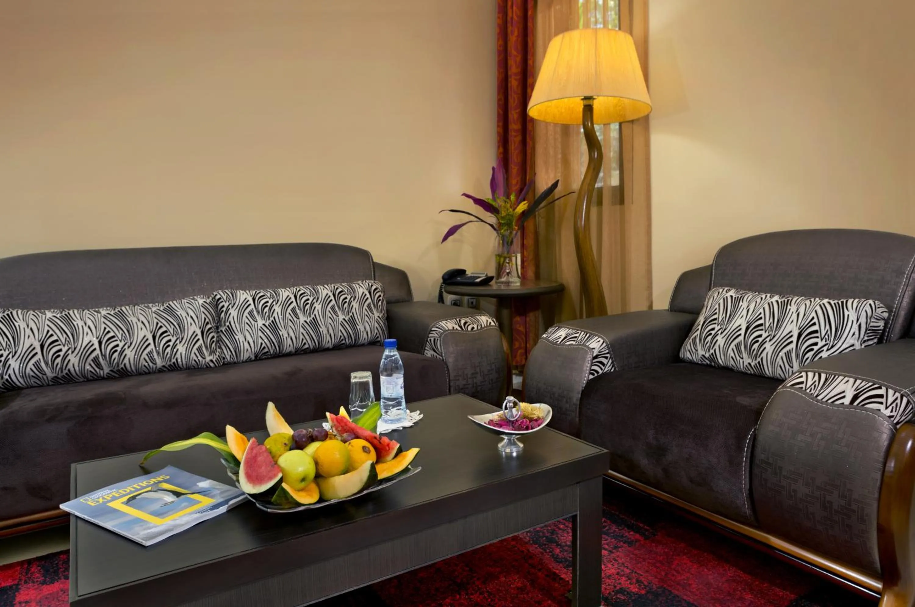 Living room in Dunia Hôtel Bissau