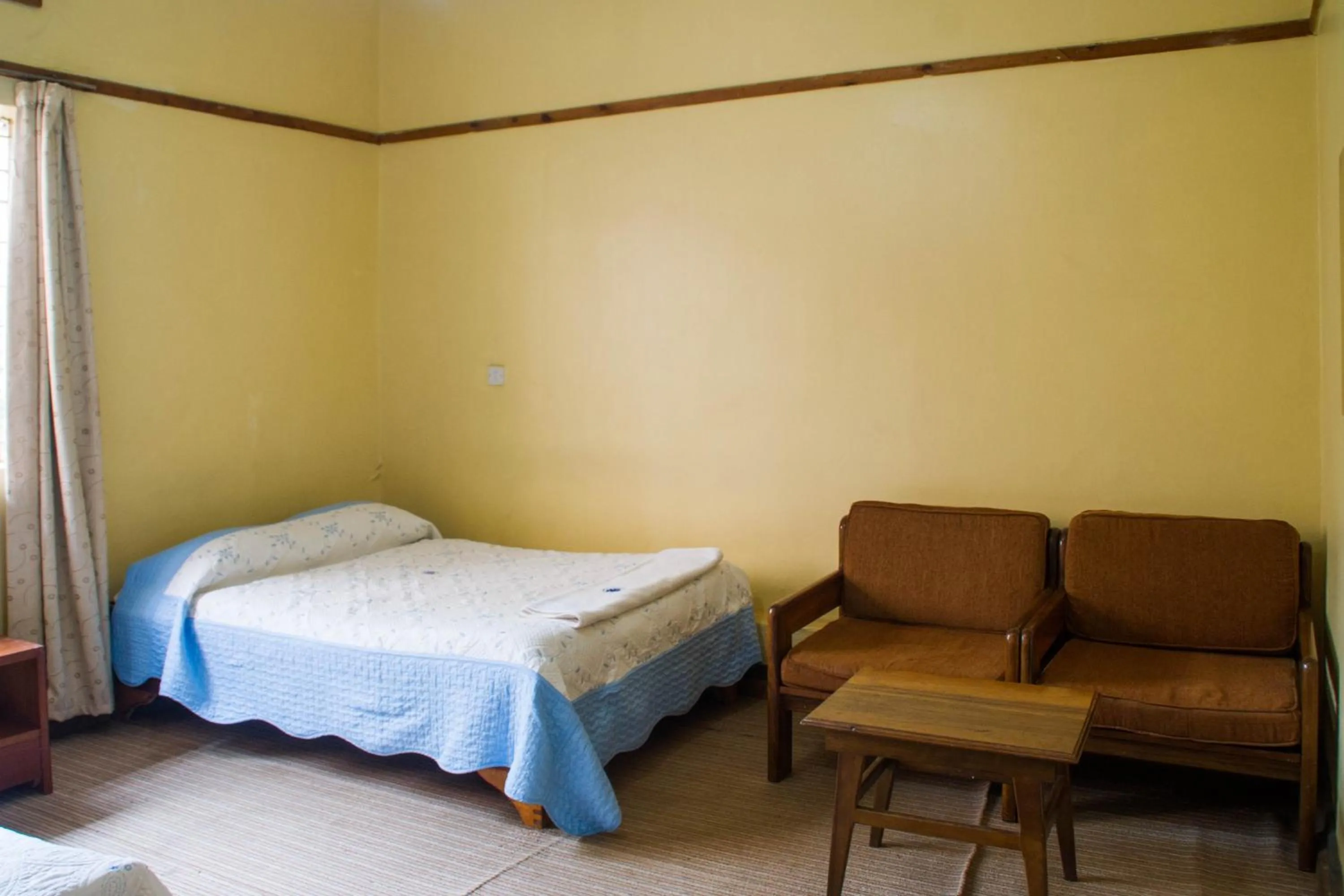 Bed in Pelikan Hotel