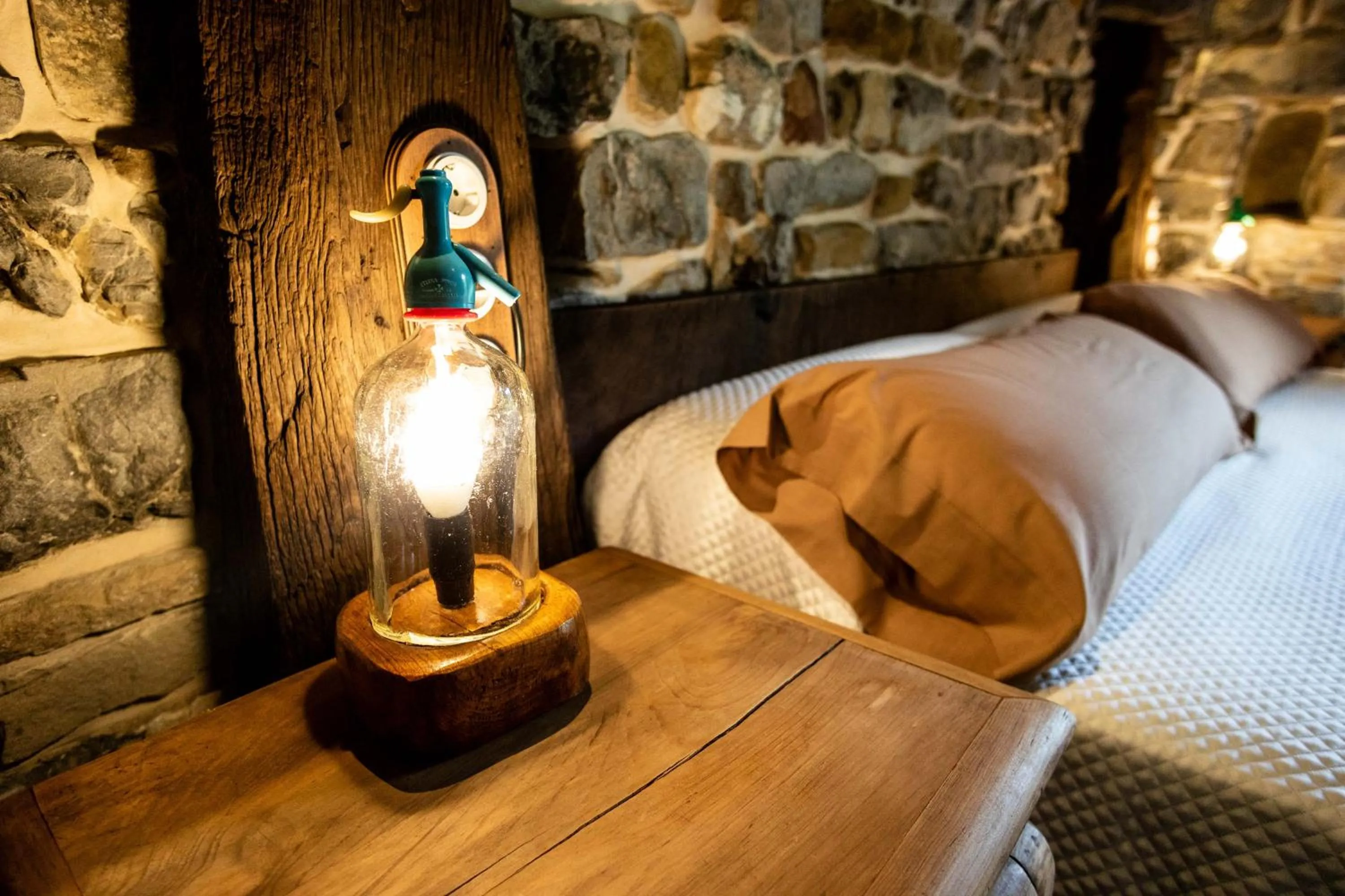 Bed in Casona de El Castañíu