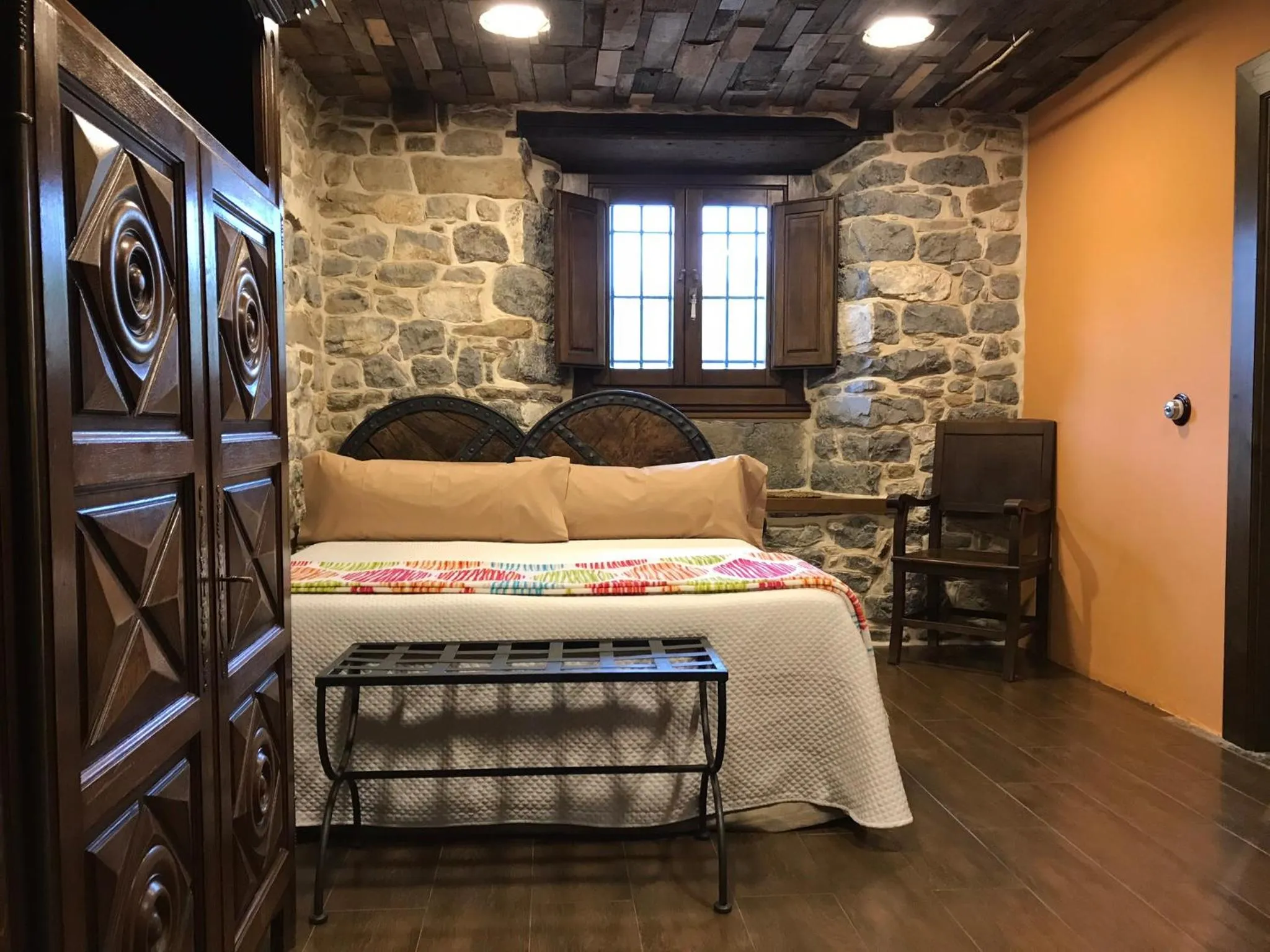 Bed in Casona de El Castañíu