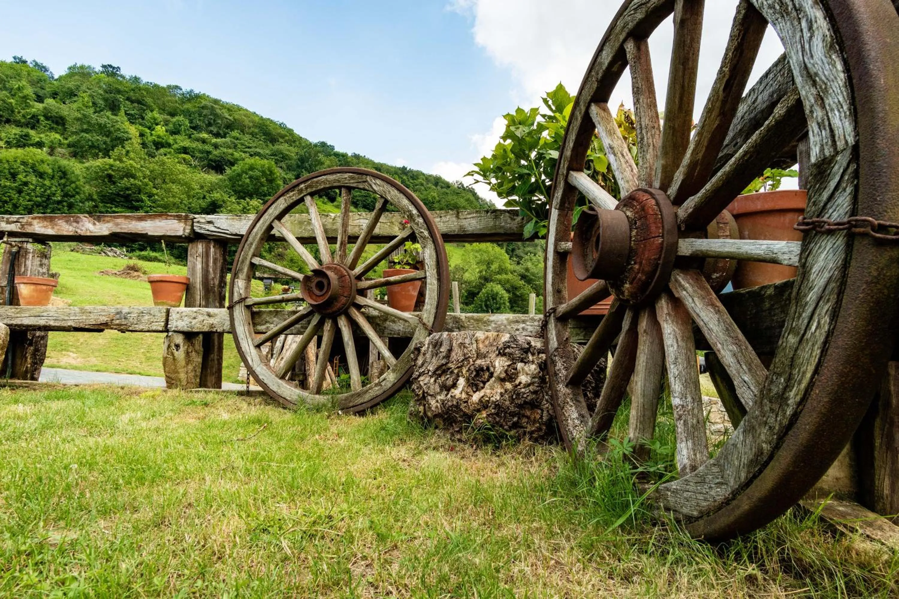 Spring in Casona de El Castañíu