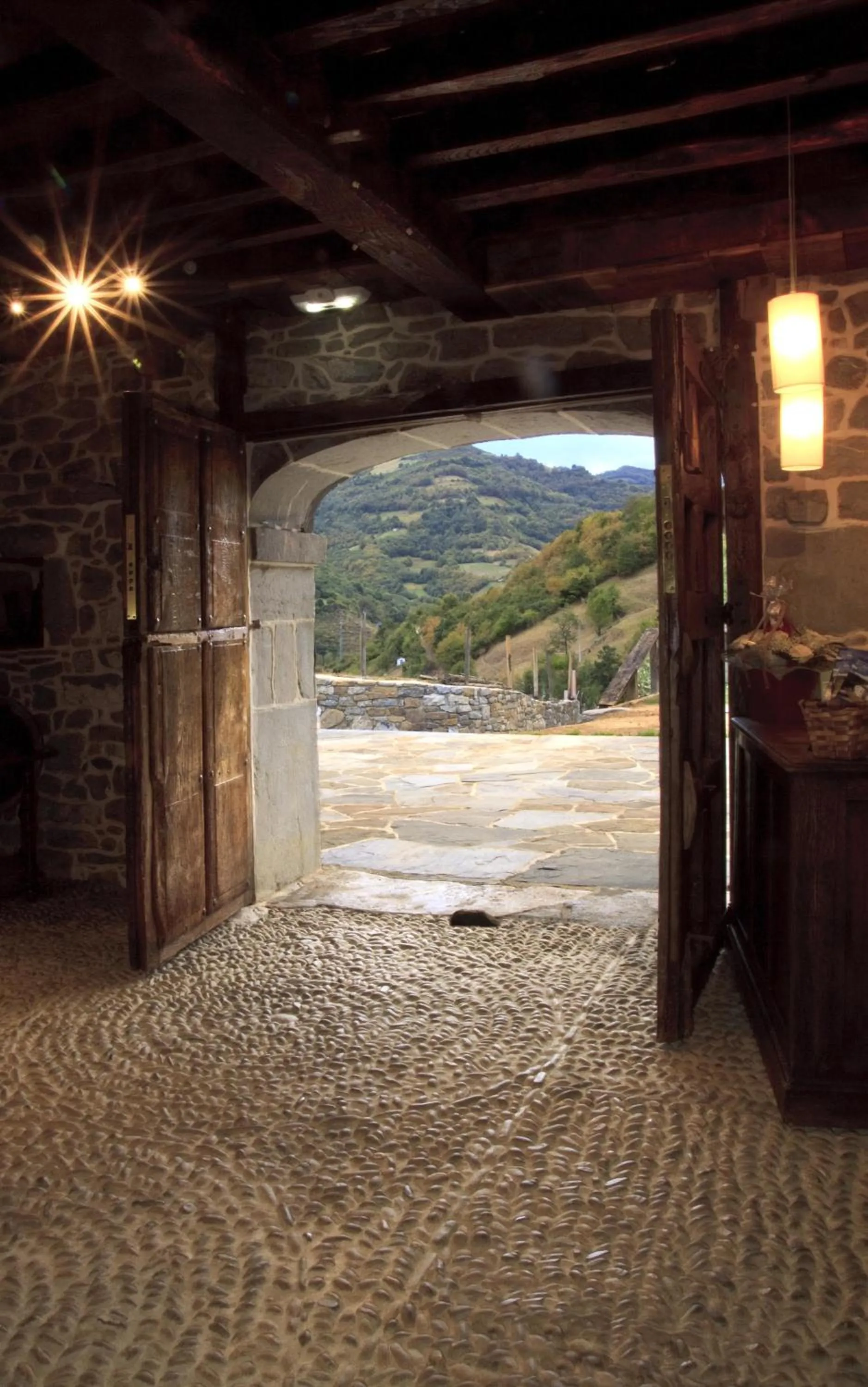 Lobby or reception in Casona de El Castañíu