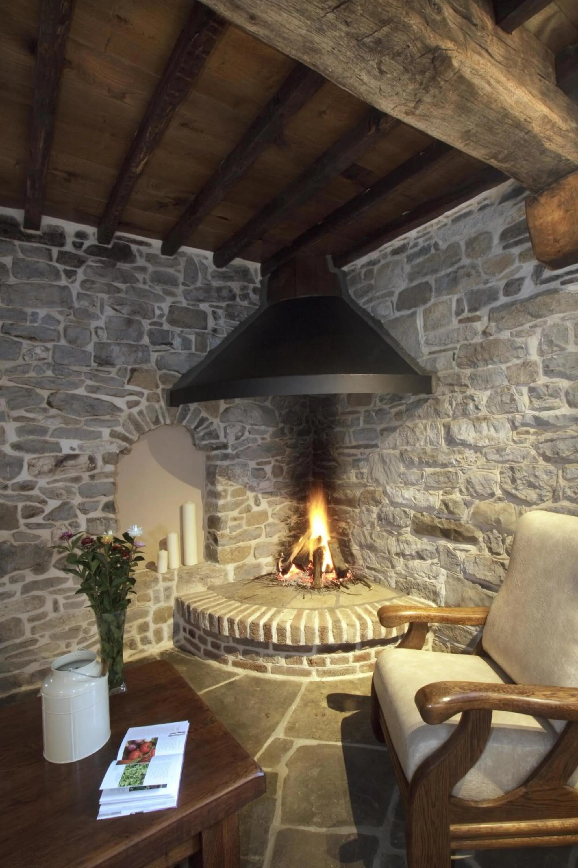 Communal lounge/ TV room in Casona de El Castañíu