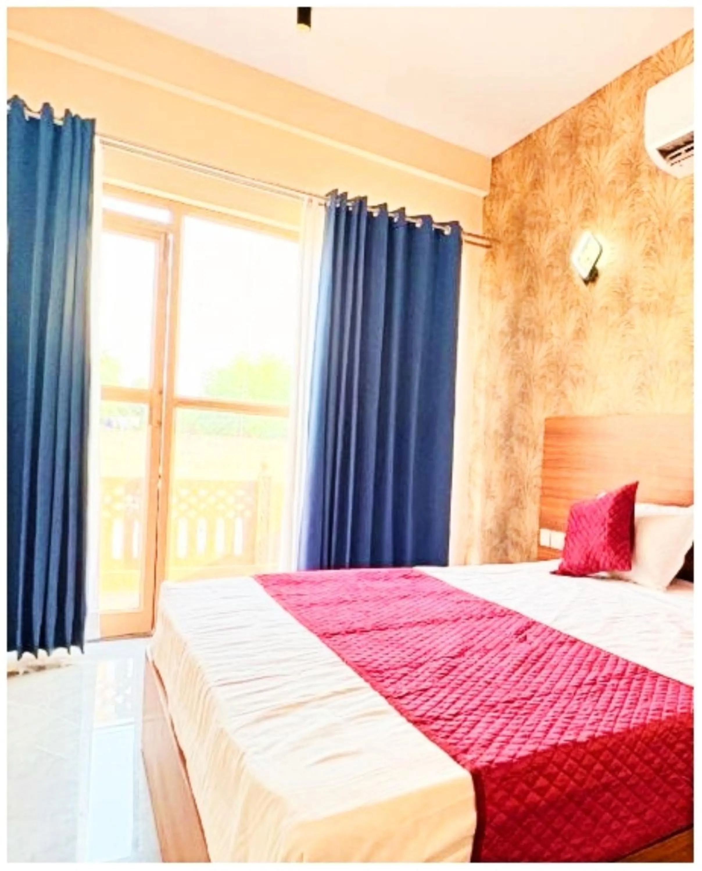 Bed in Hotel Jay ambey palace In Jaipur