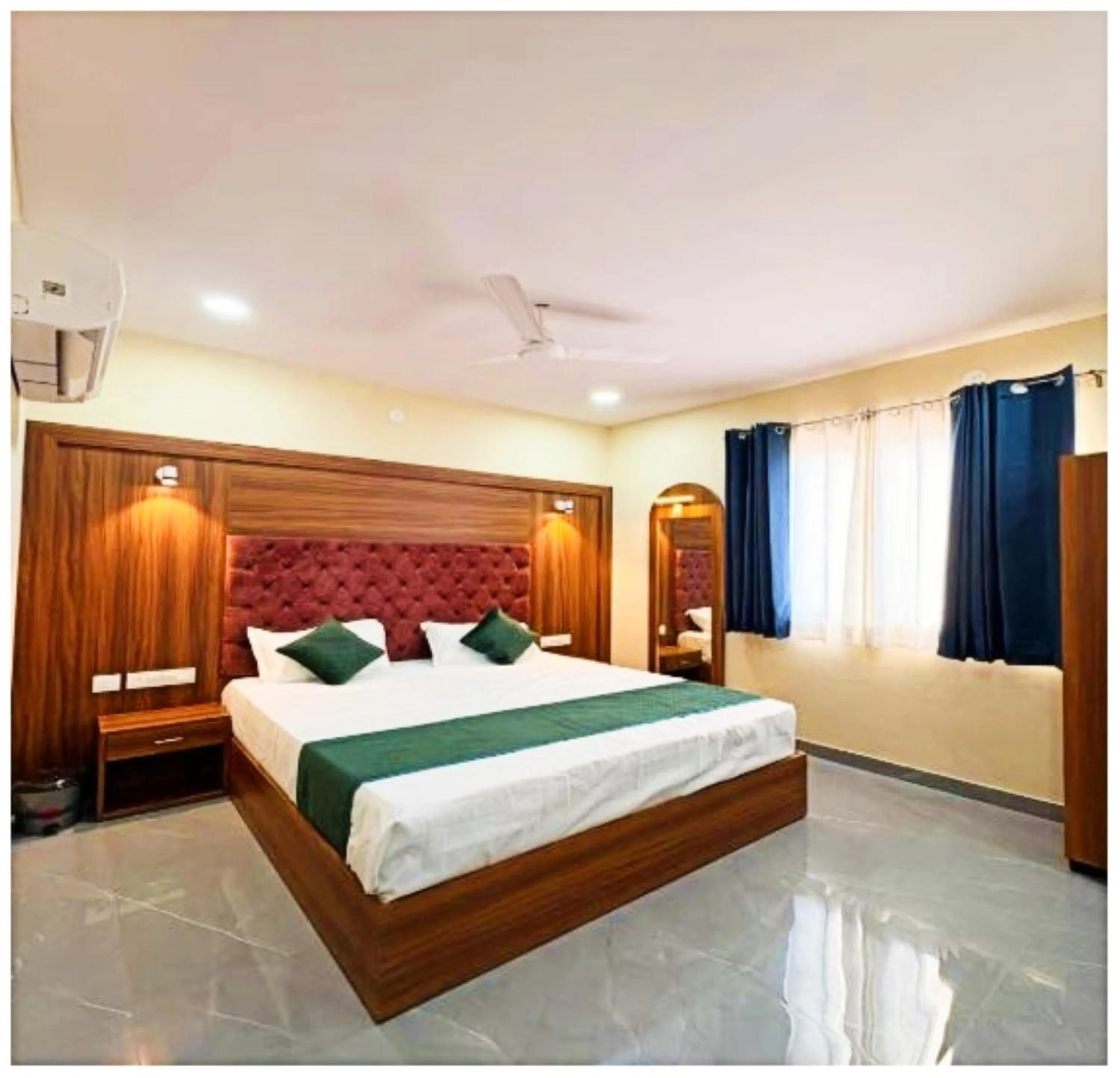 Bed in Hotel Jay ambey palace In Jaipur