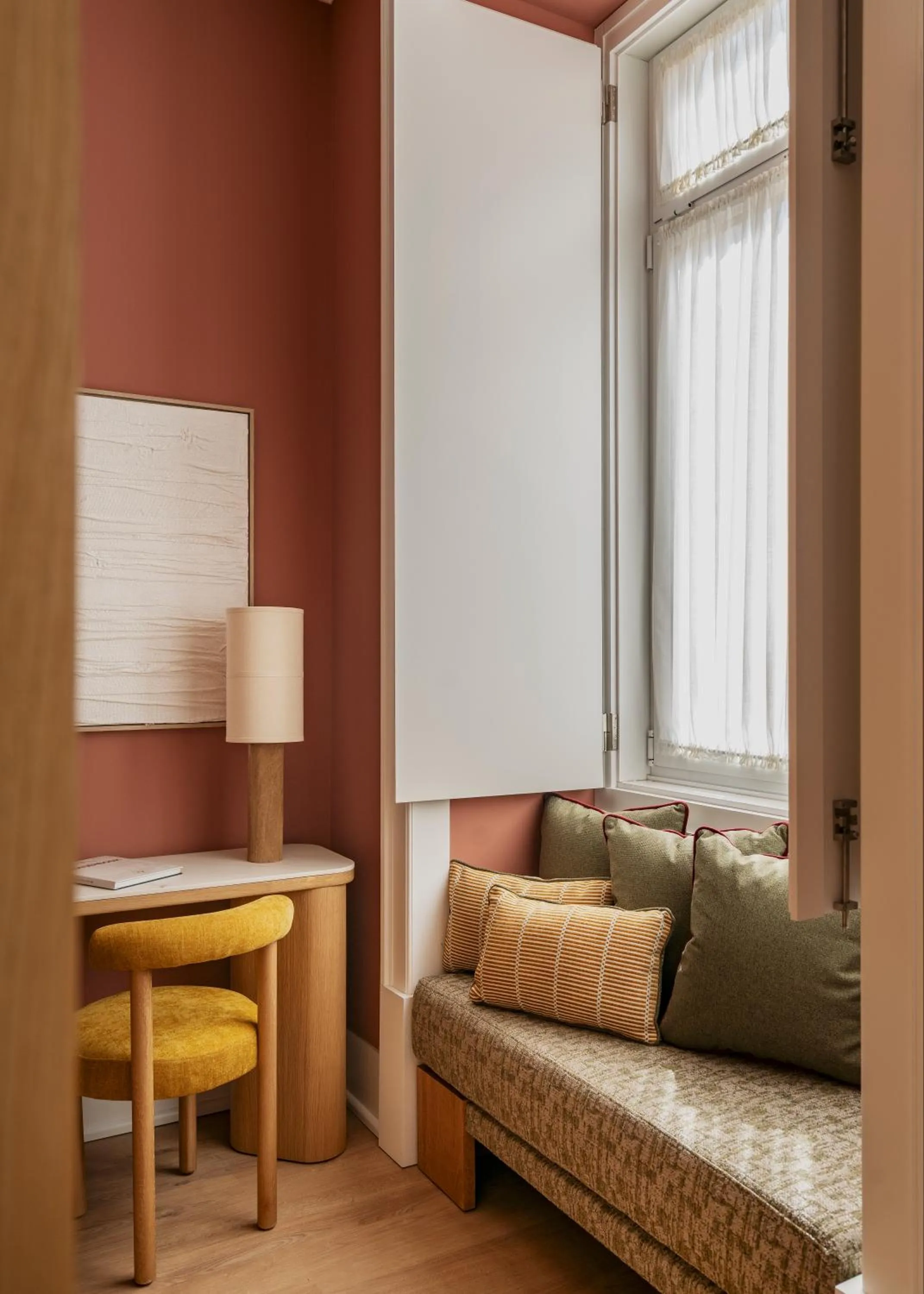 Bed in Vincci Baixa Suites Apartments