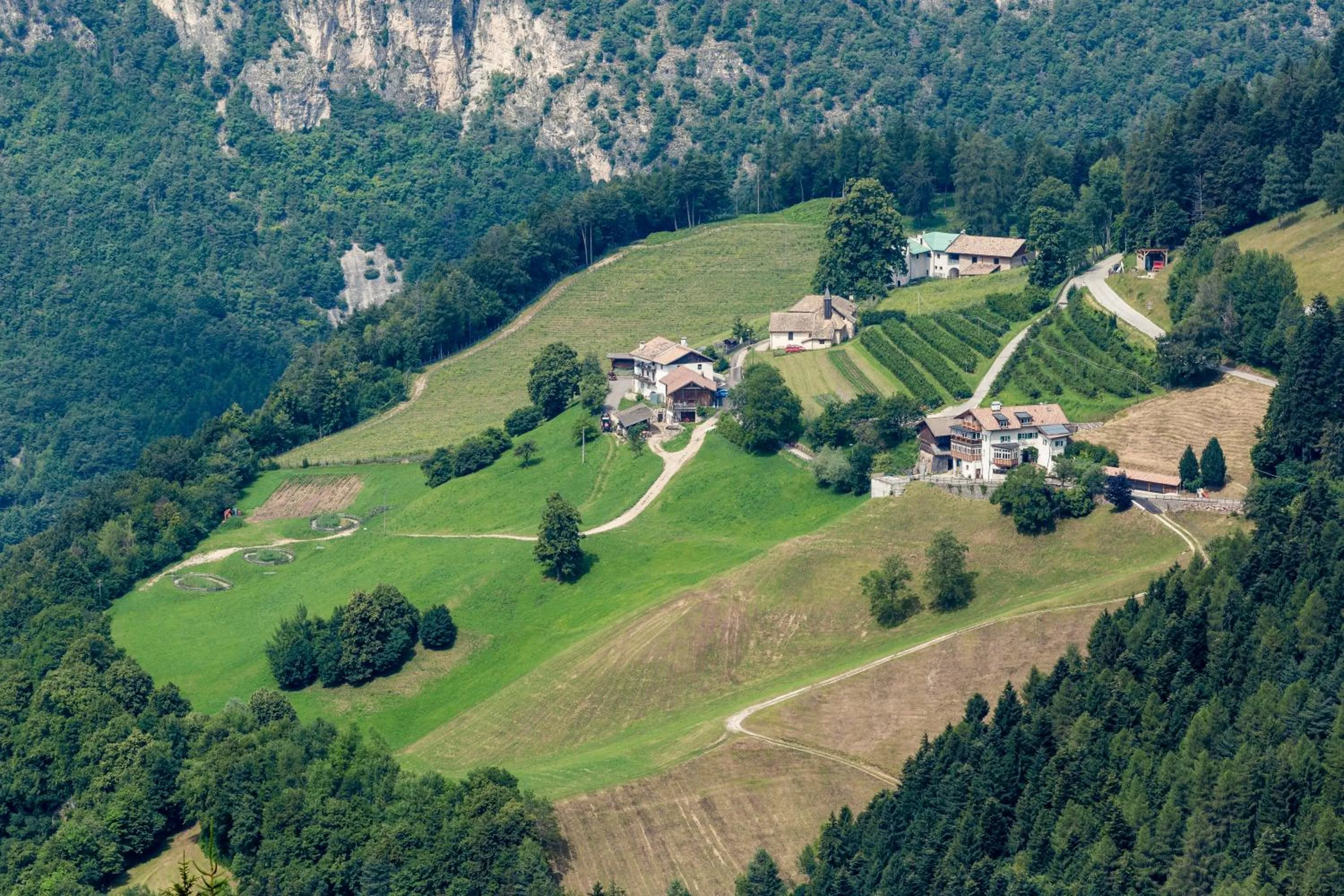 Bird's eye view in Berggasthof Locanda Alpina Dorfner
