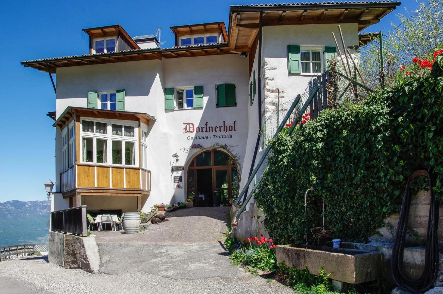 Facade/entrance in Berggasthof Locanda Alpina Dorfner