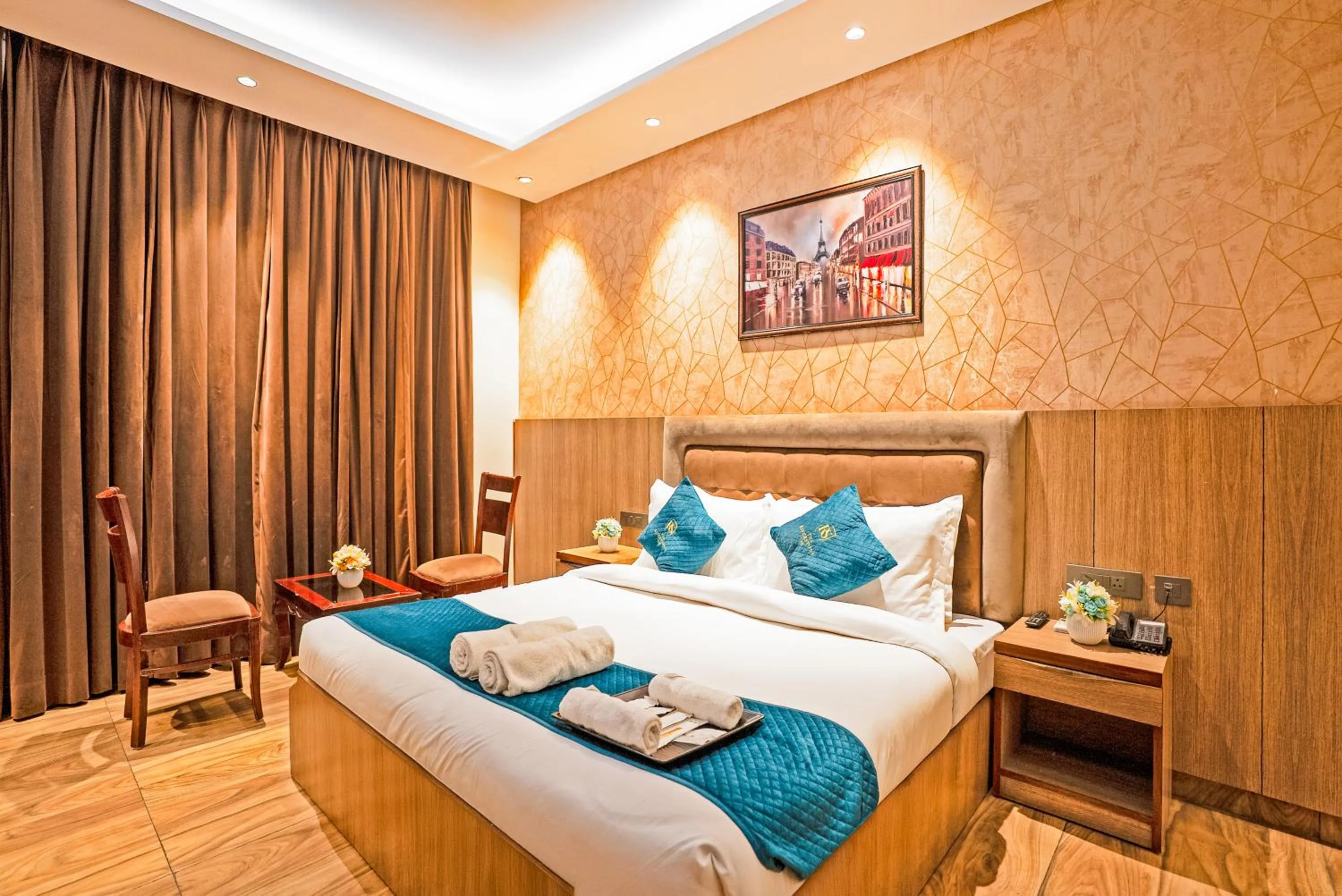 Bed in The Riverstone Inn