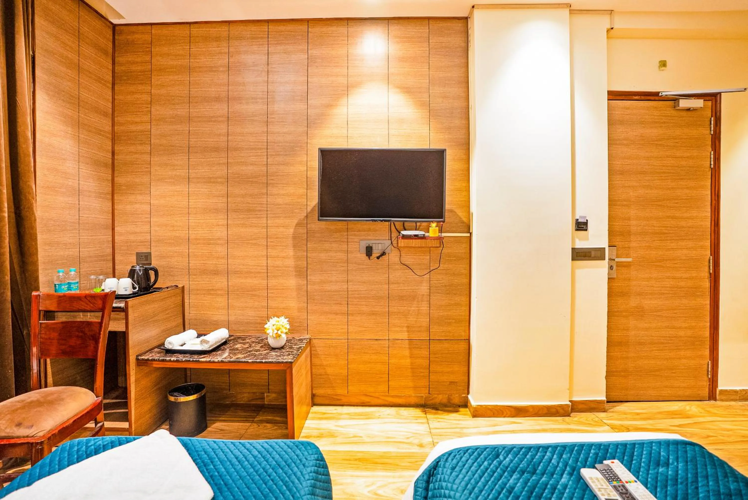 Bed in The Riverstone Inn