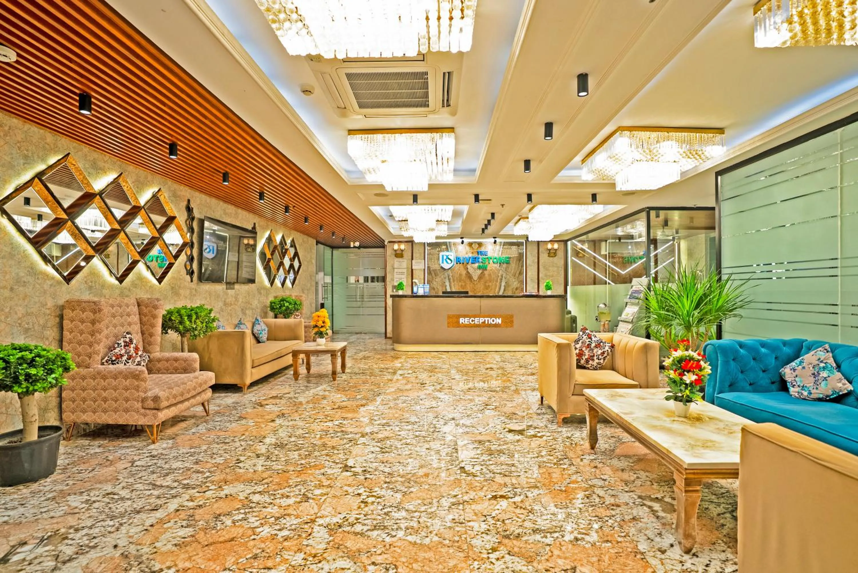 Lobby or reception in The Riverstone Inn