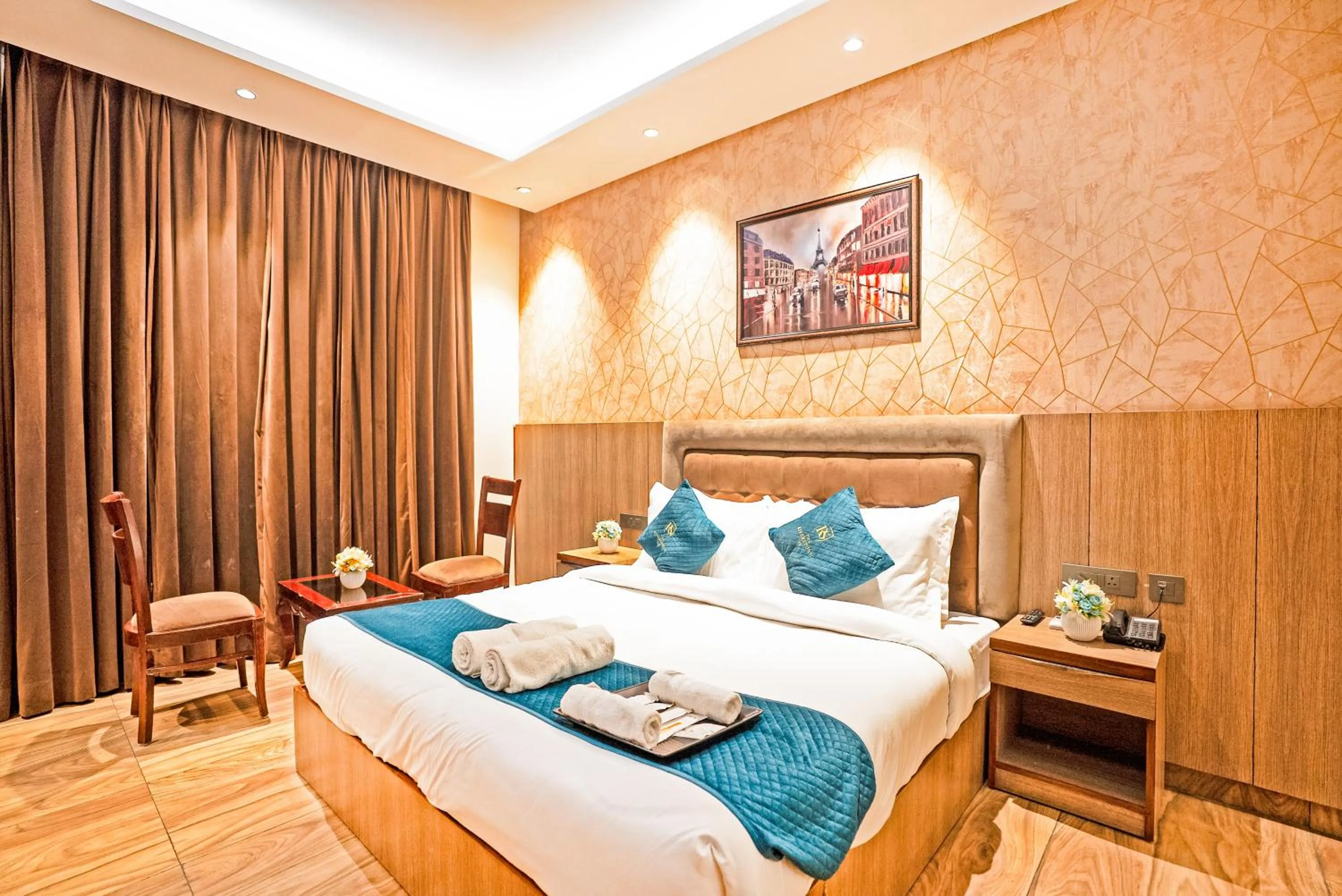 Bed in The Riverstone Inn