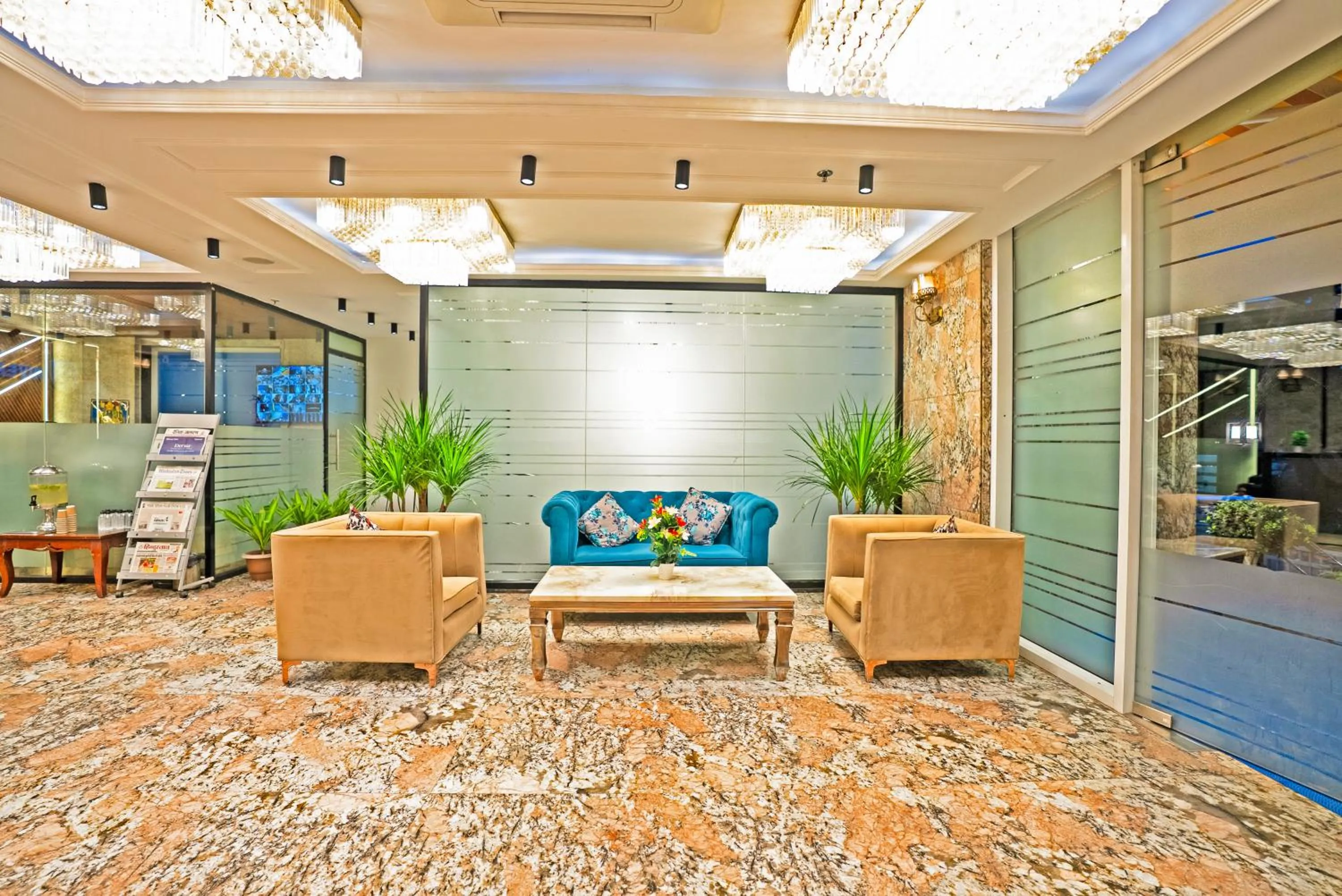 Lobby or reception in The Riverstone Inn