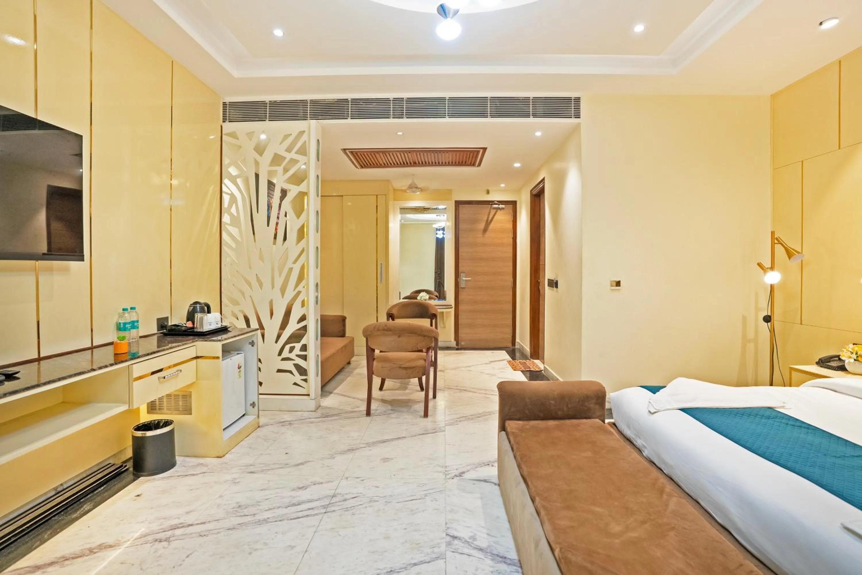 Bed in The Riverstone Inn