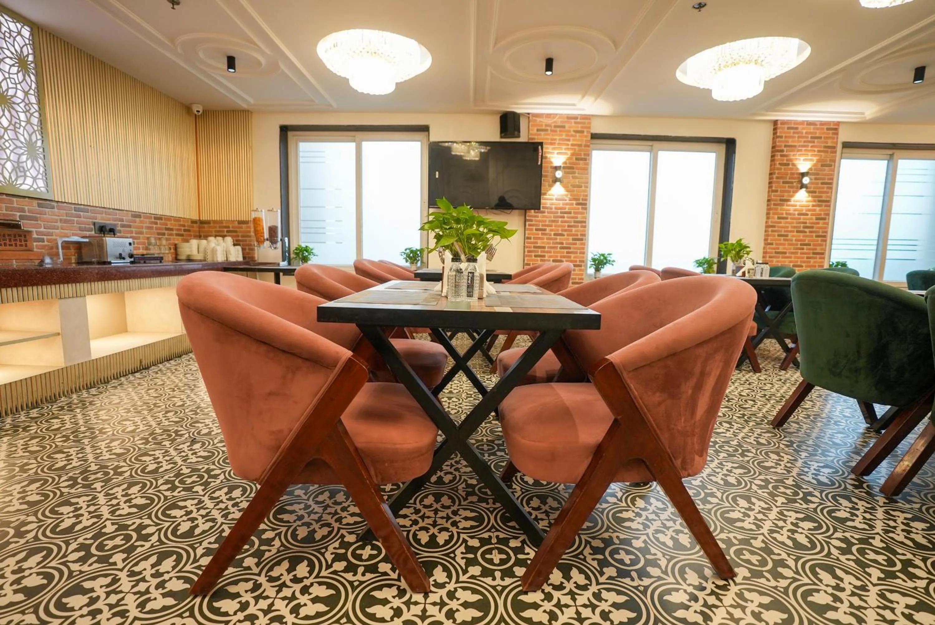 Dining area in The Riverstone Inn