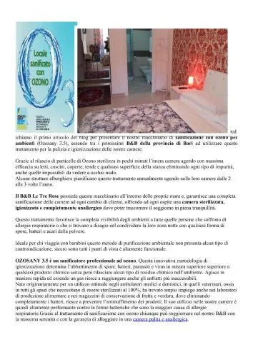 Triple Room with Garden View in Le Tre Rose Bed & Breakfast