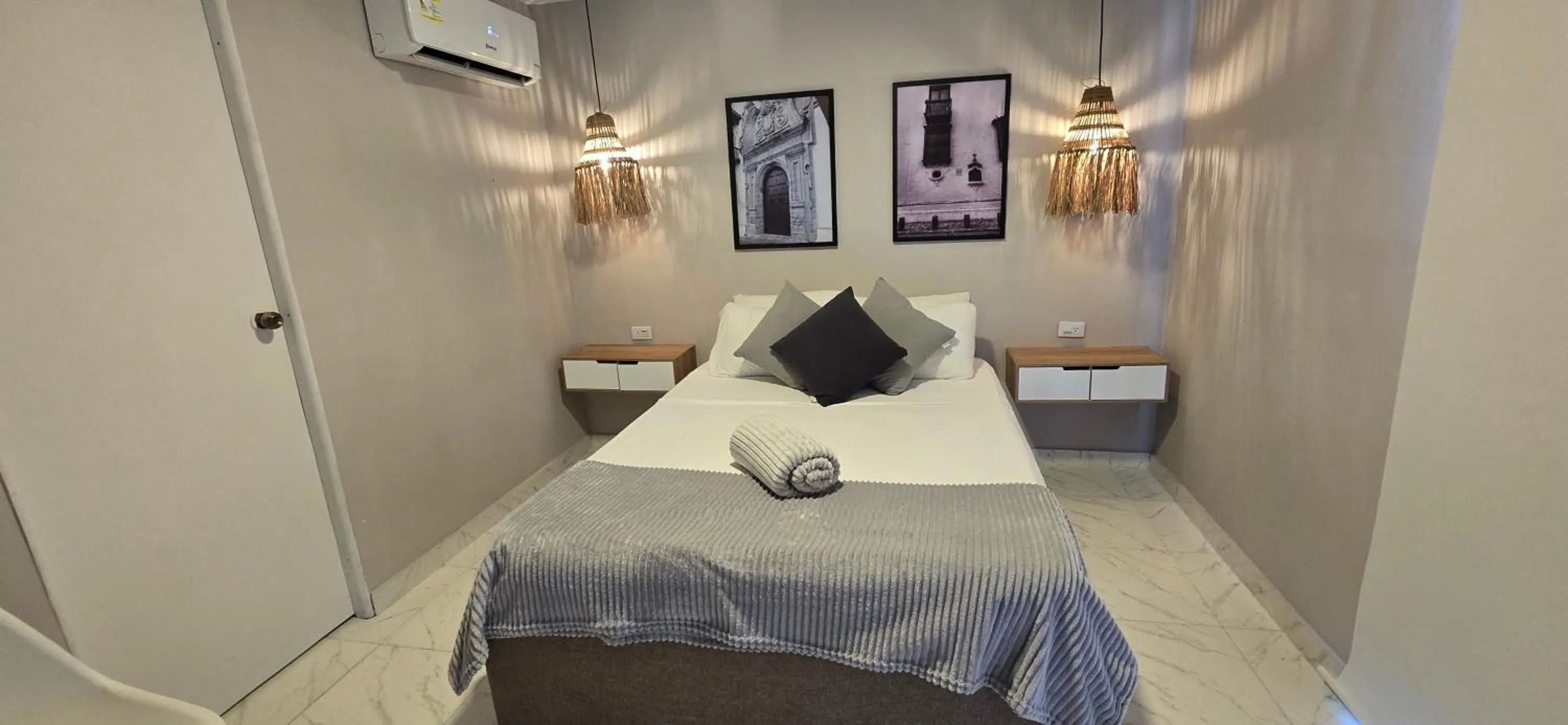 Bed in Hotel Casa Agena