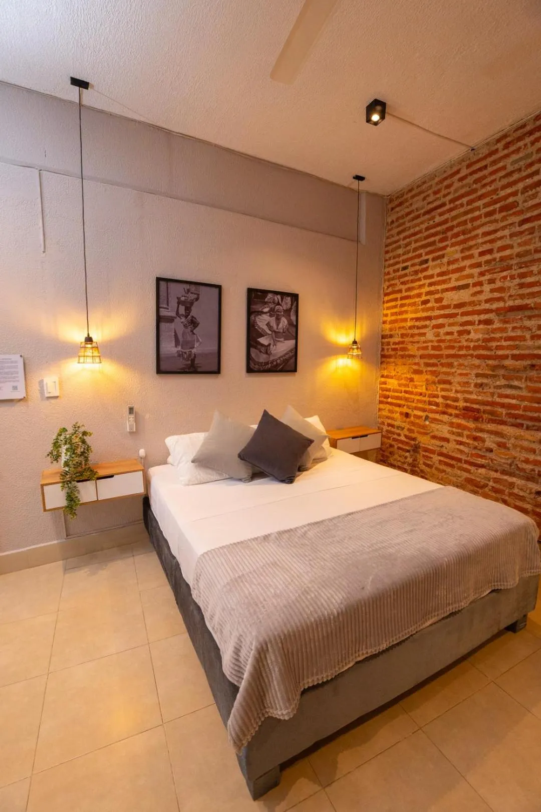 Bed in Hotel Casa Agena