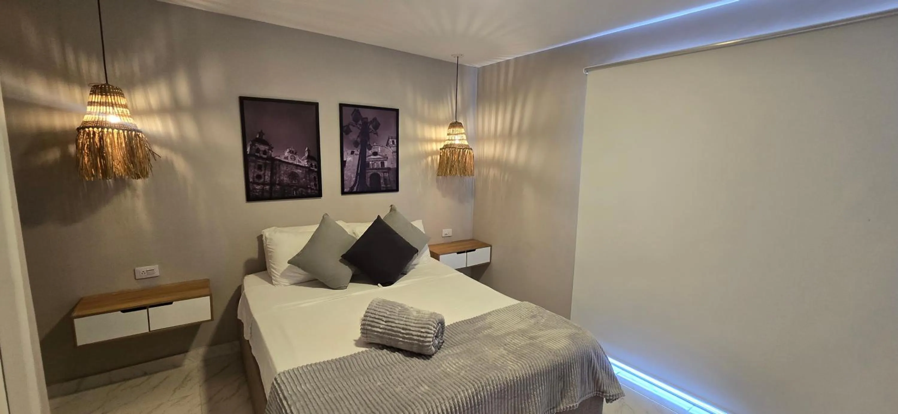 Bed in Hotel Casa Agena